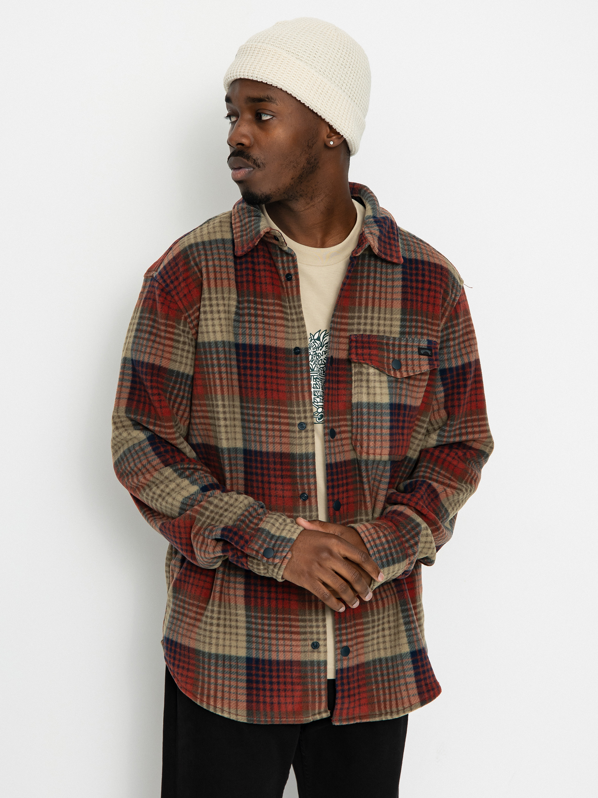 Billabong flannel cheap jacket