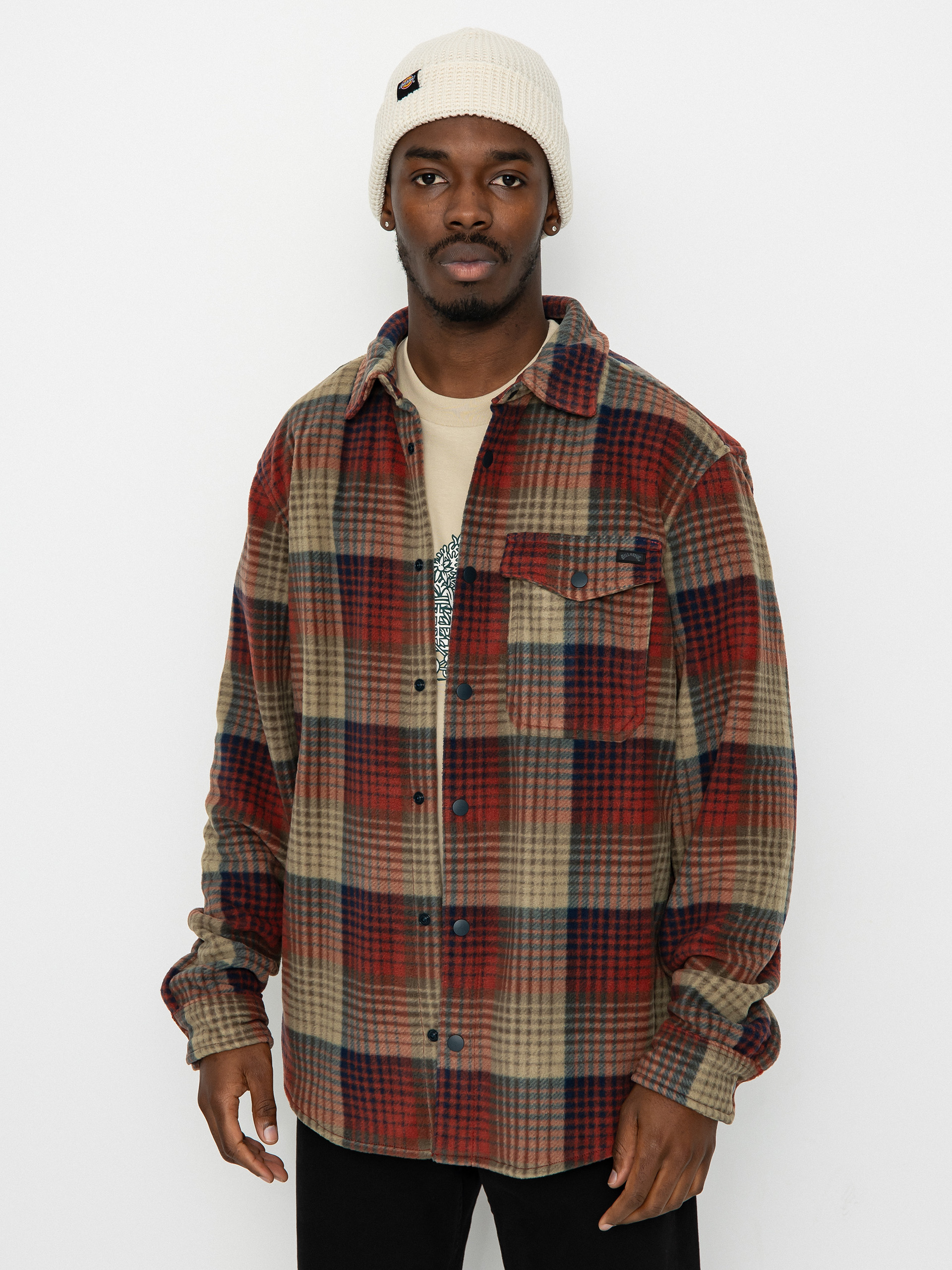 Billabong Furnace Flannel Shirt grey (gravel)
