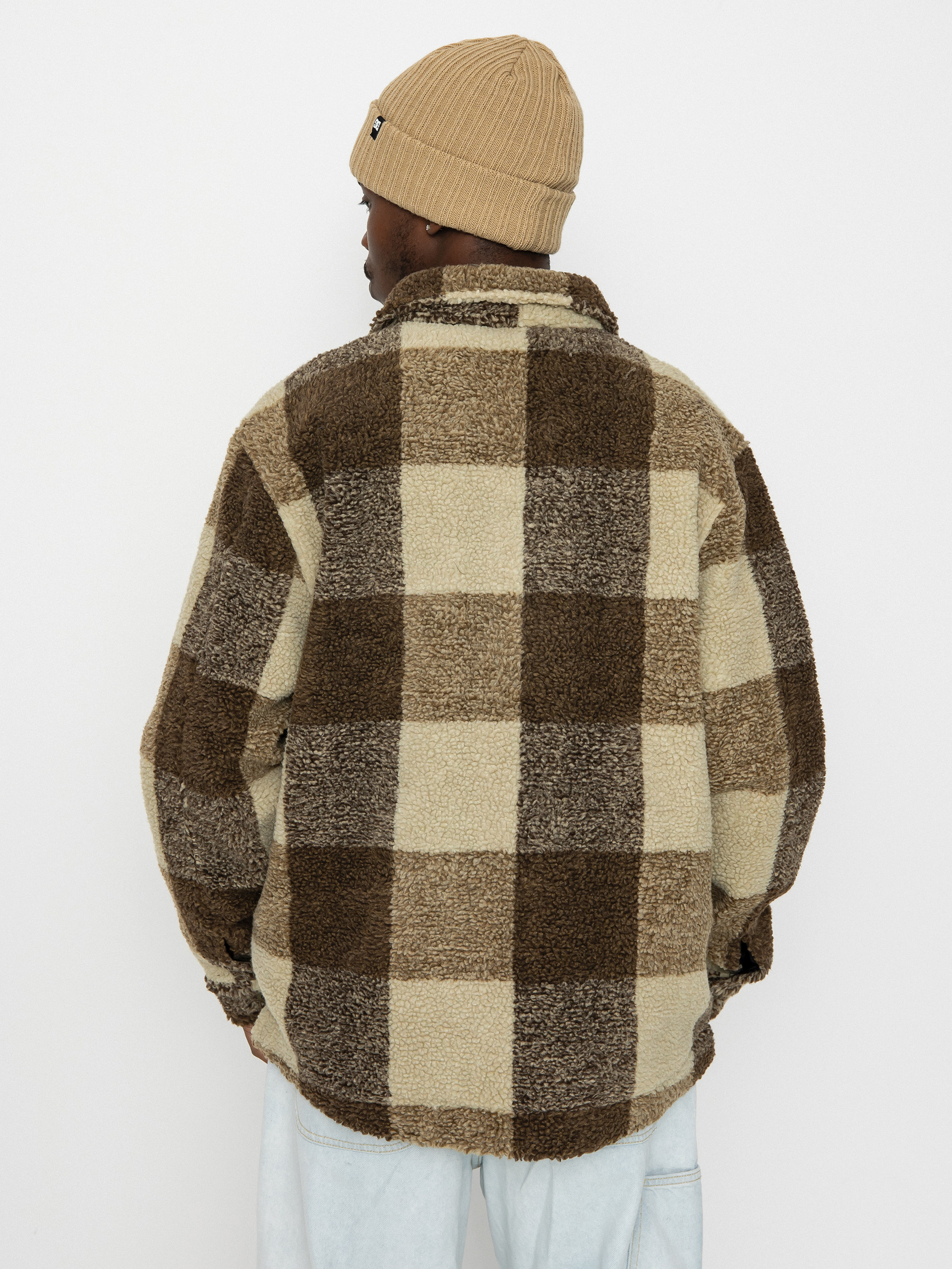 RVCA Lockheart Sherpa Jacket (khaki)