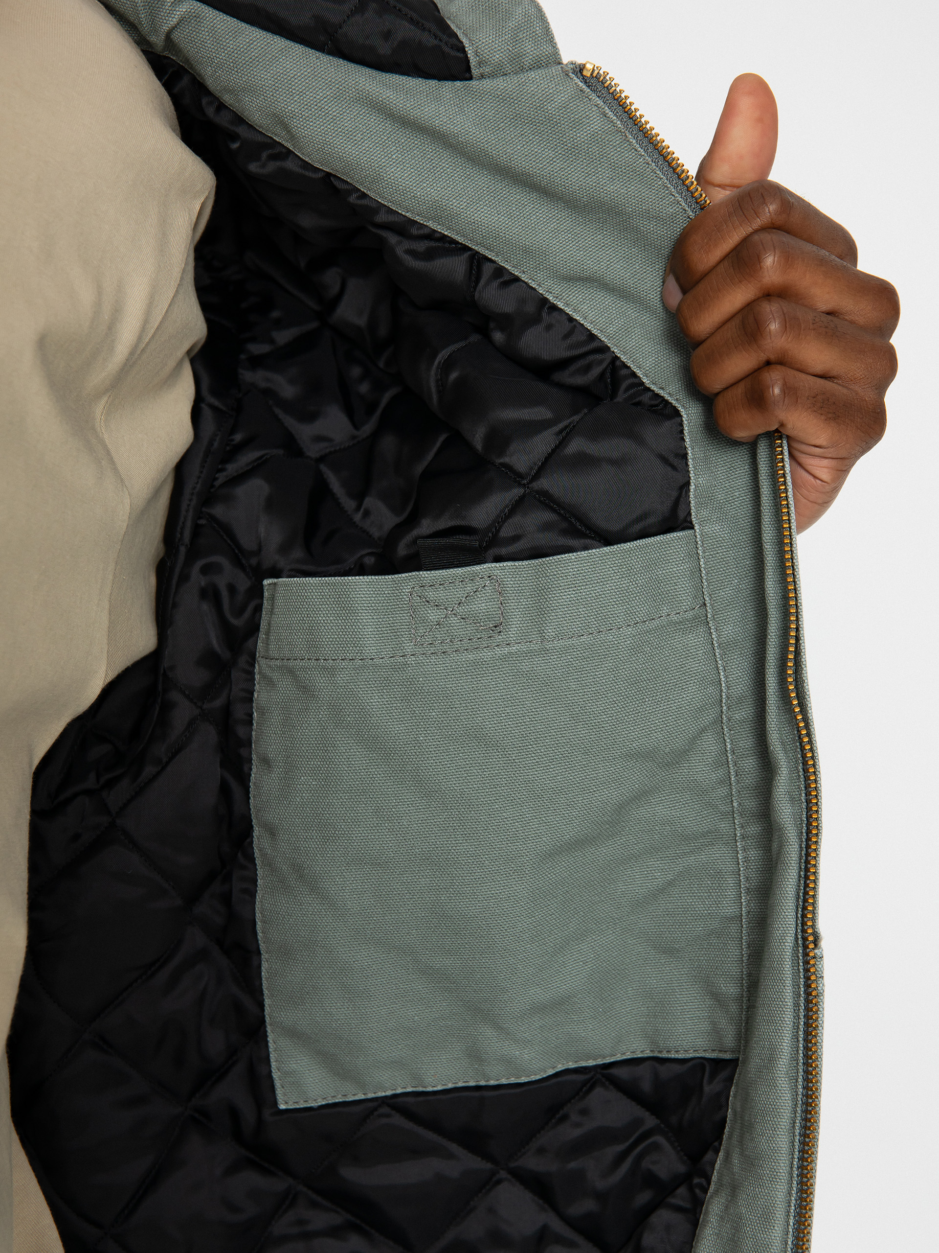 Carhartt WIP OG Active Jacke (smoke green)