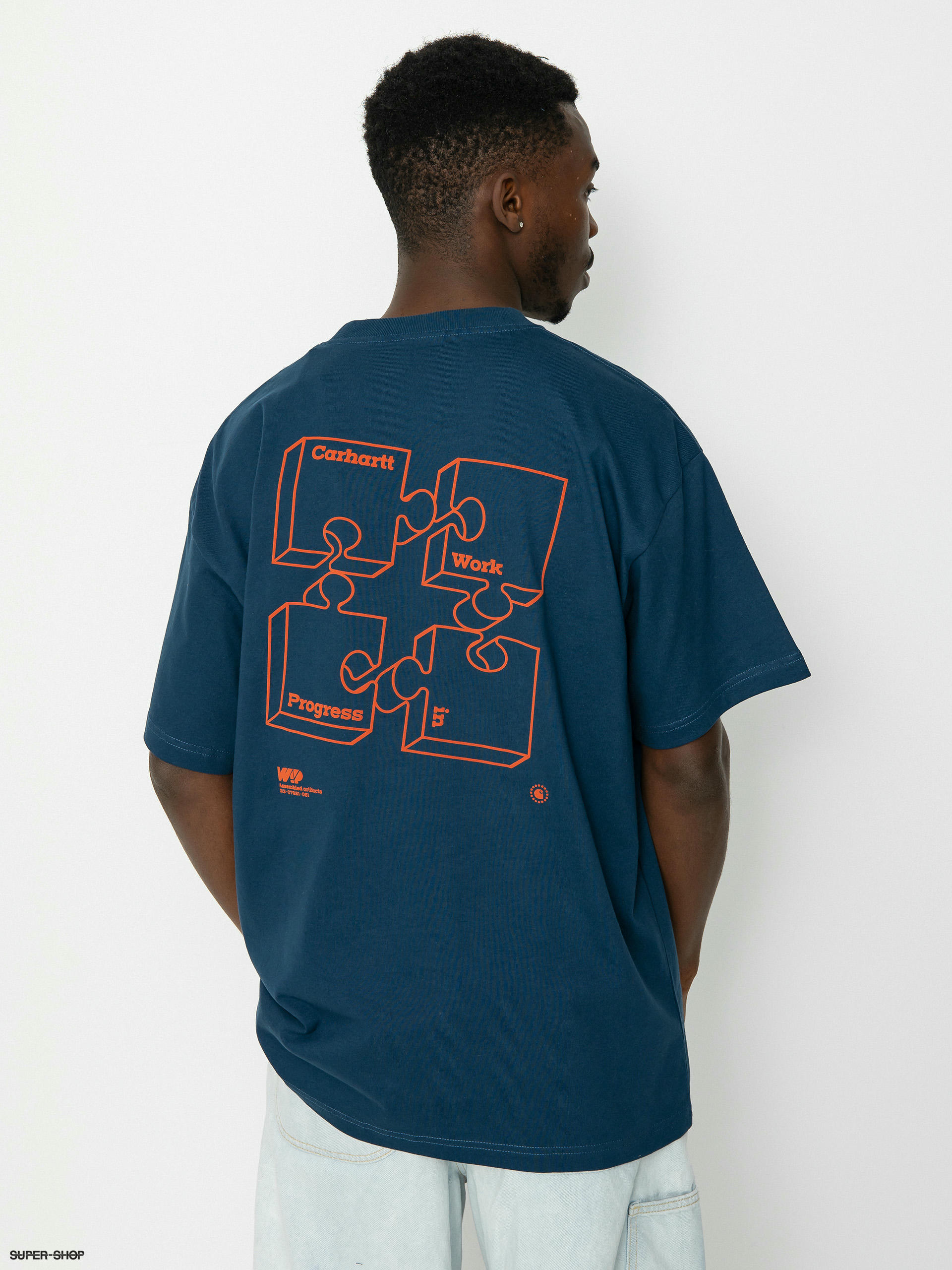 Carhartt WIP Assemble T-shirt (squid/brick)