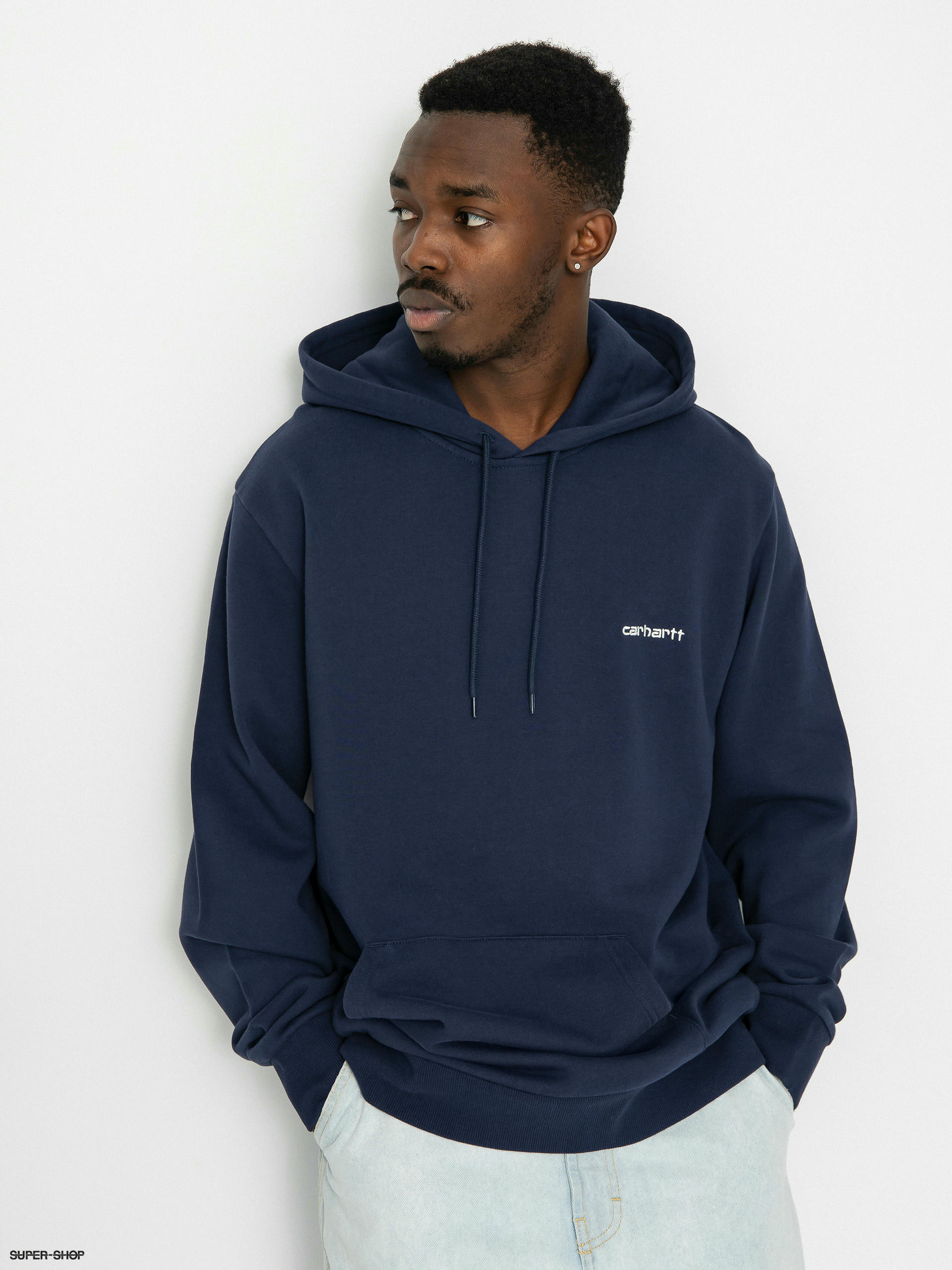 Carhartt sweatshirt clearance navy