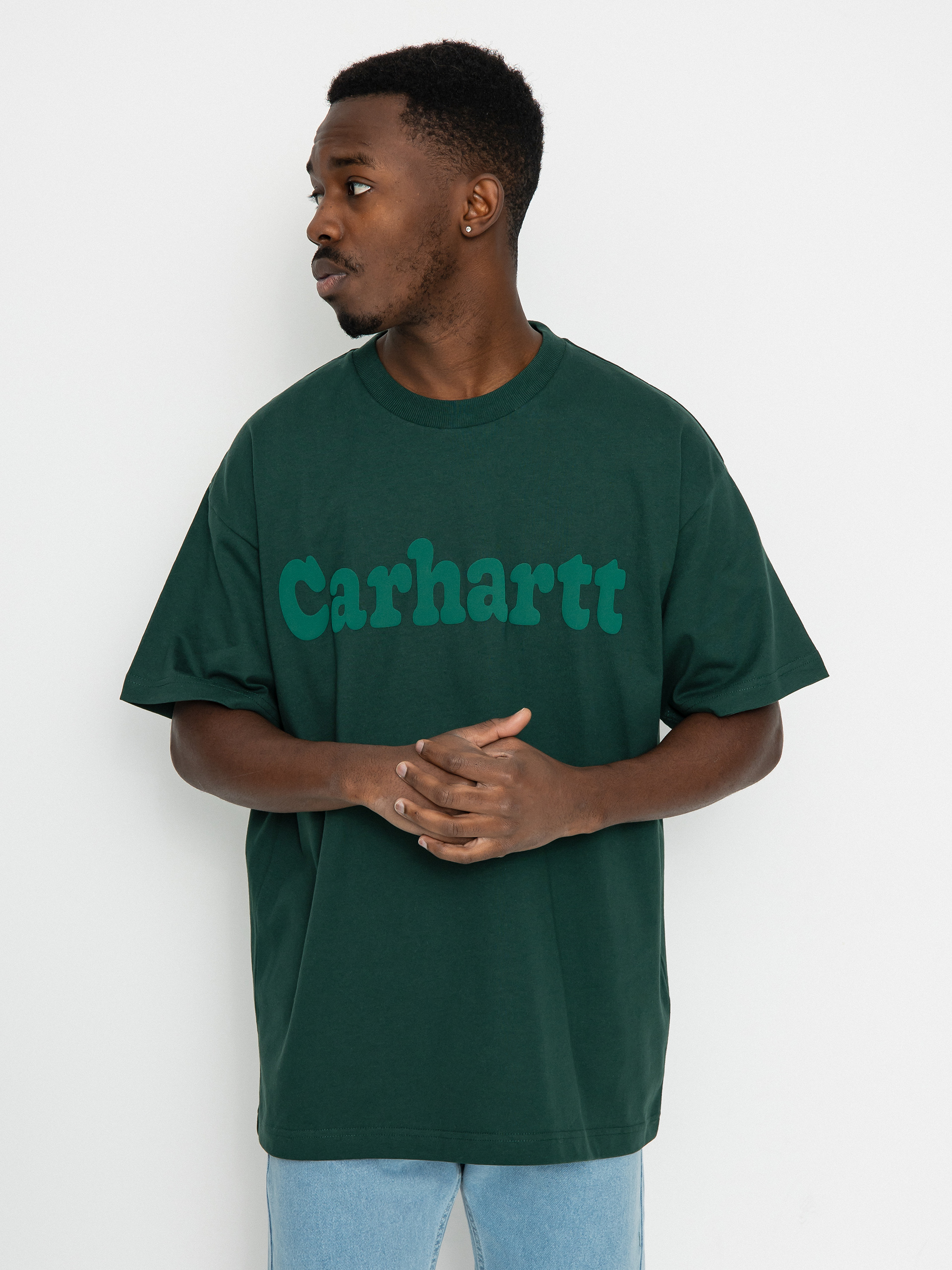 Carhartt green outlet shirt