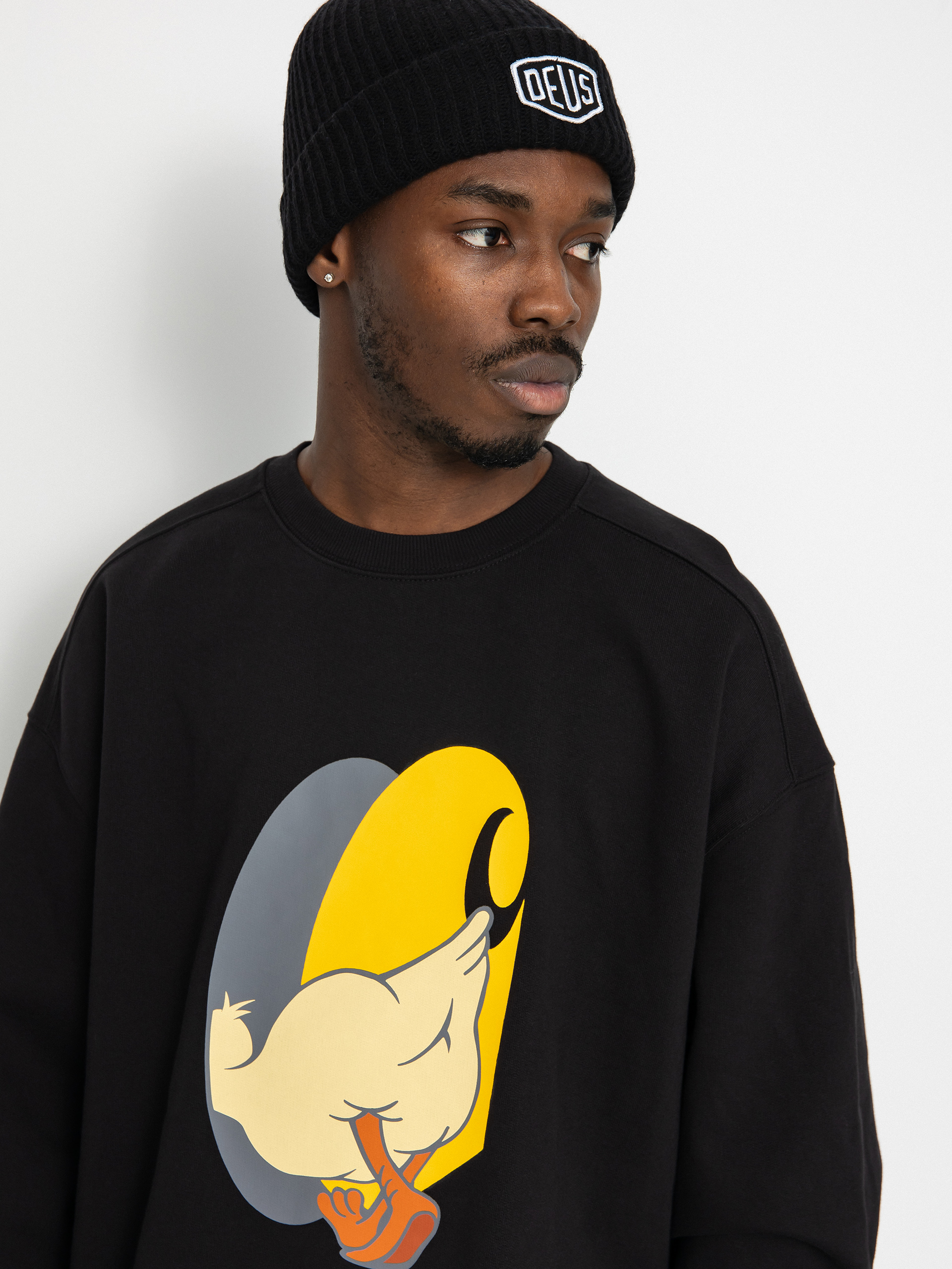 Carhartt WIP DeadKebab Knock Knock Sweatshirt (black)