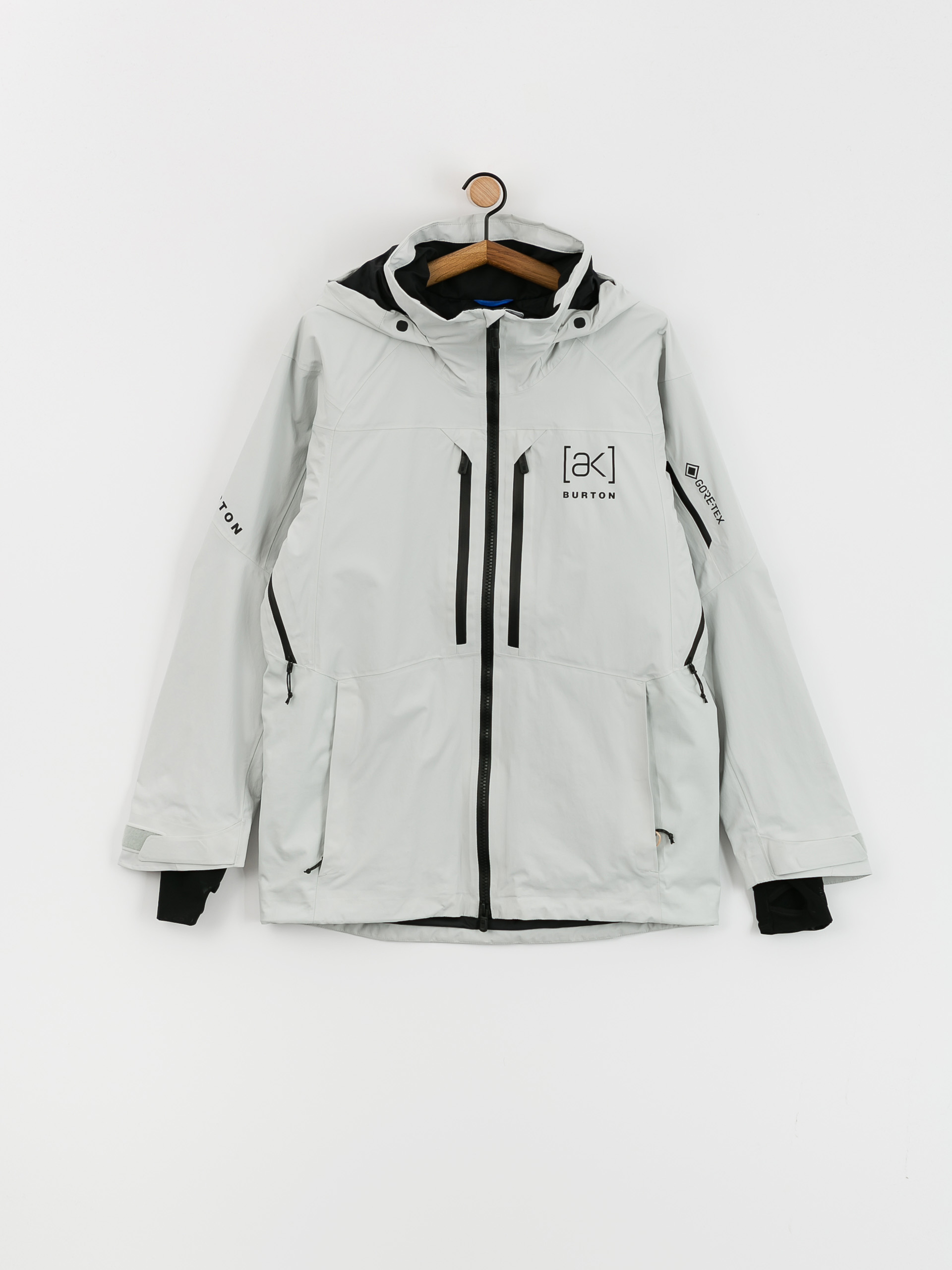 Herren Burton Ak Gore Tex Cyclic Snowboardjacke (gray cloud)