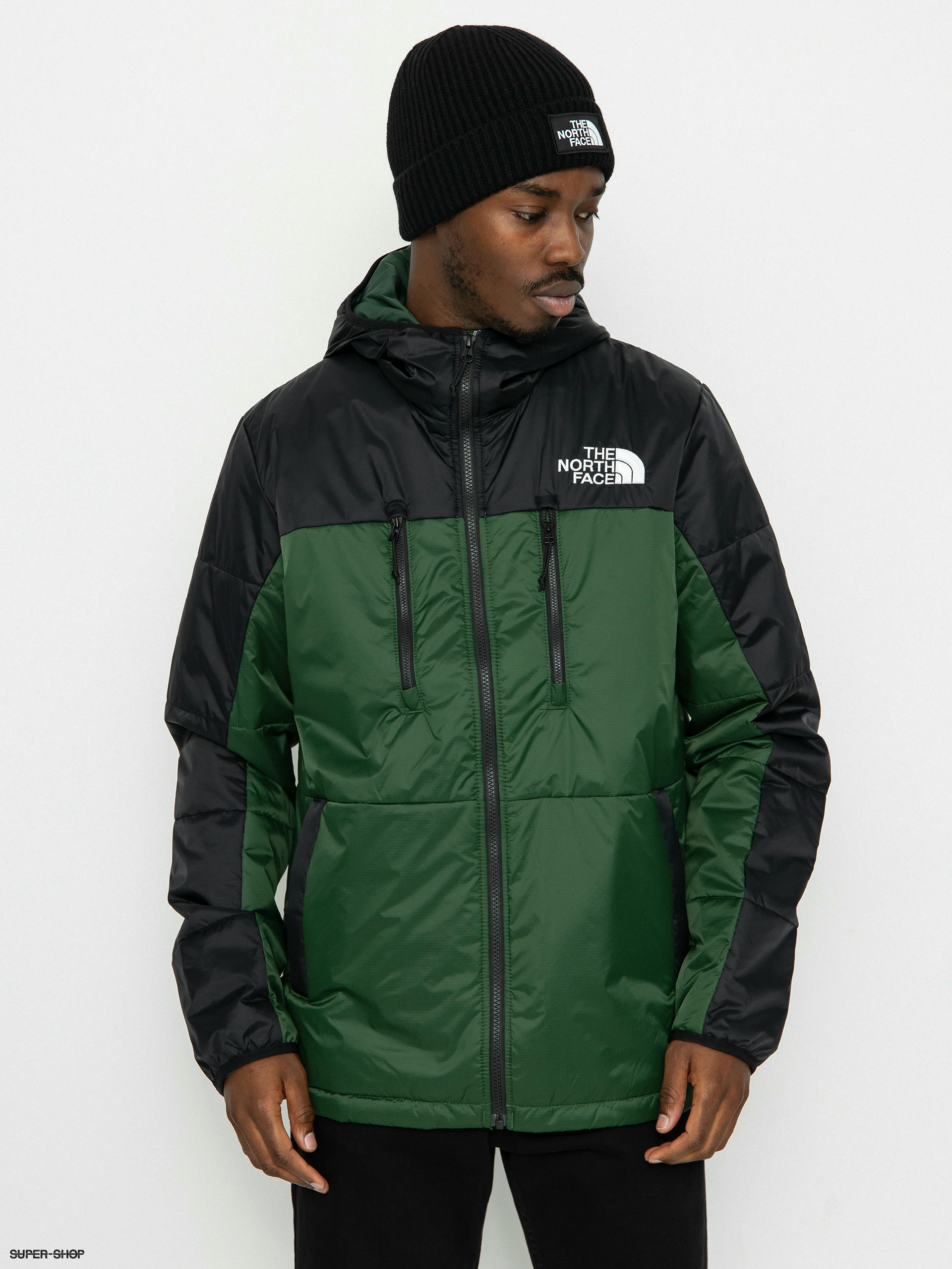 The north face discount green black jacket