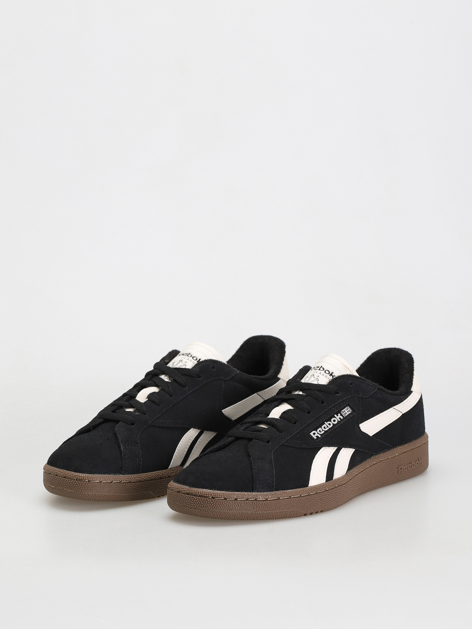 Reebok Club C Grounds UK Schuhe (cblack/chalk/rbkle2)