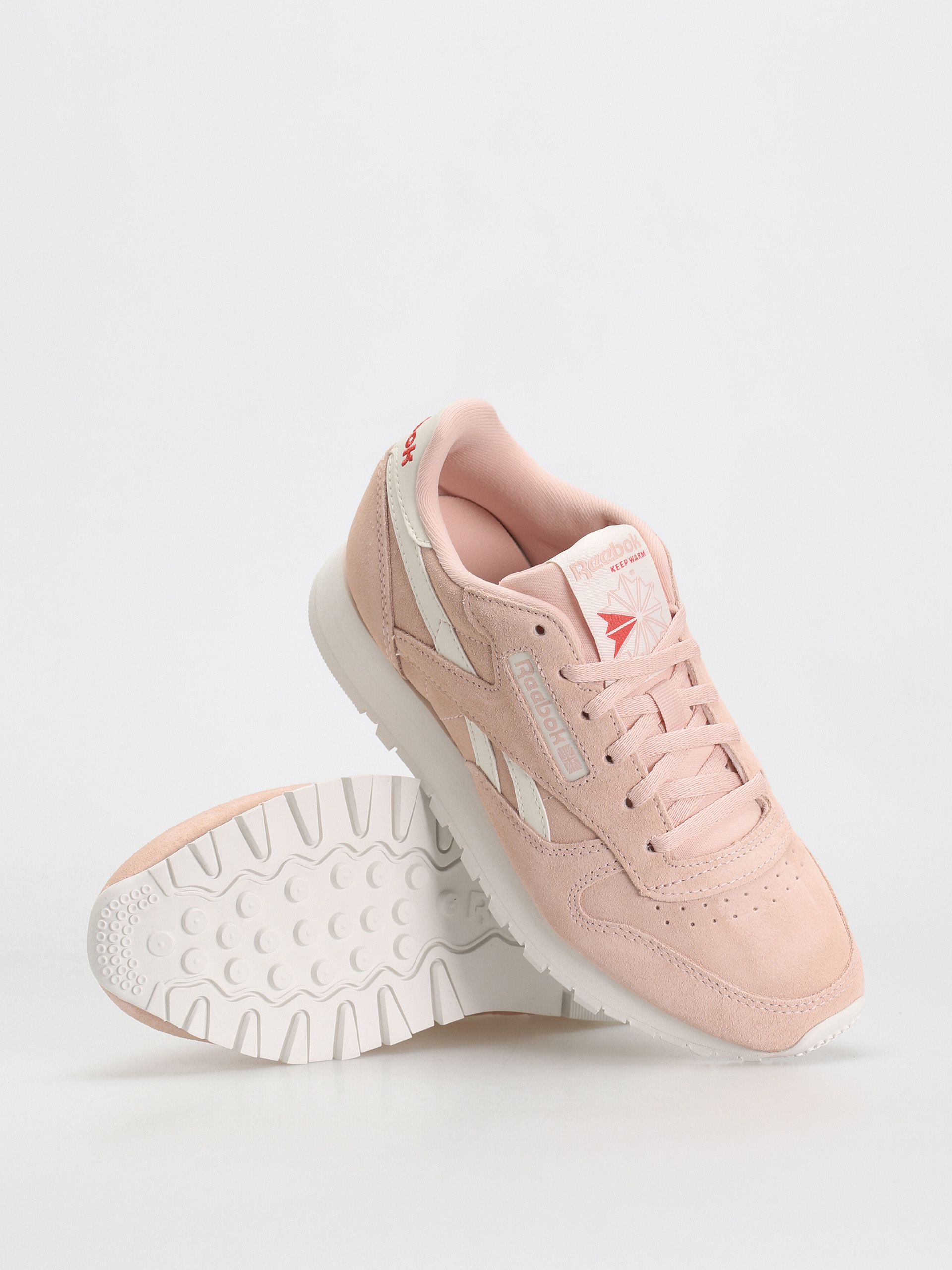 Reebok Classic Leather Shoes Wmn (pospin/pospin/chalk)