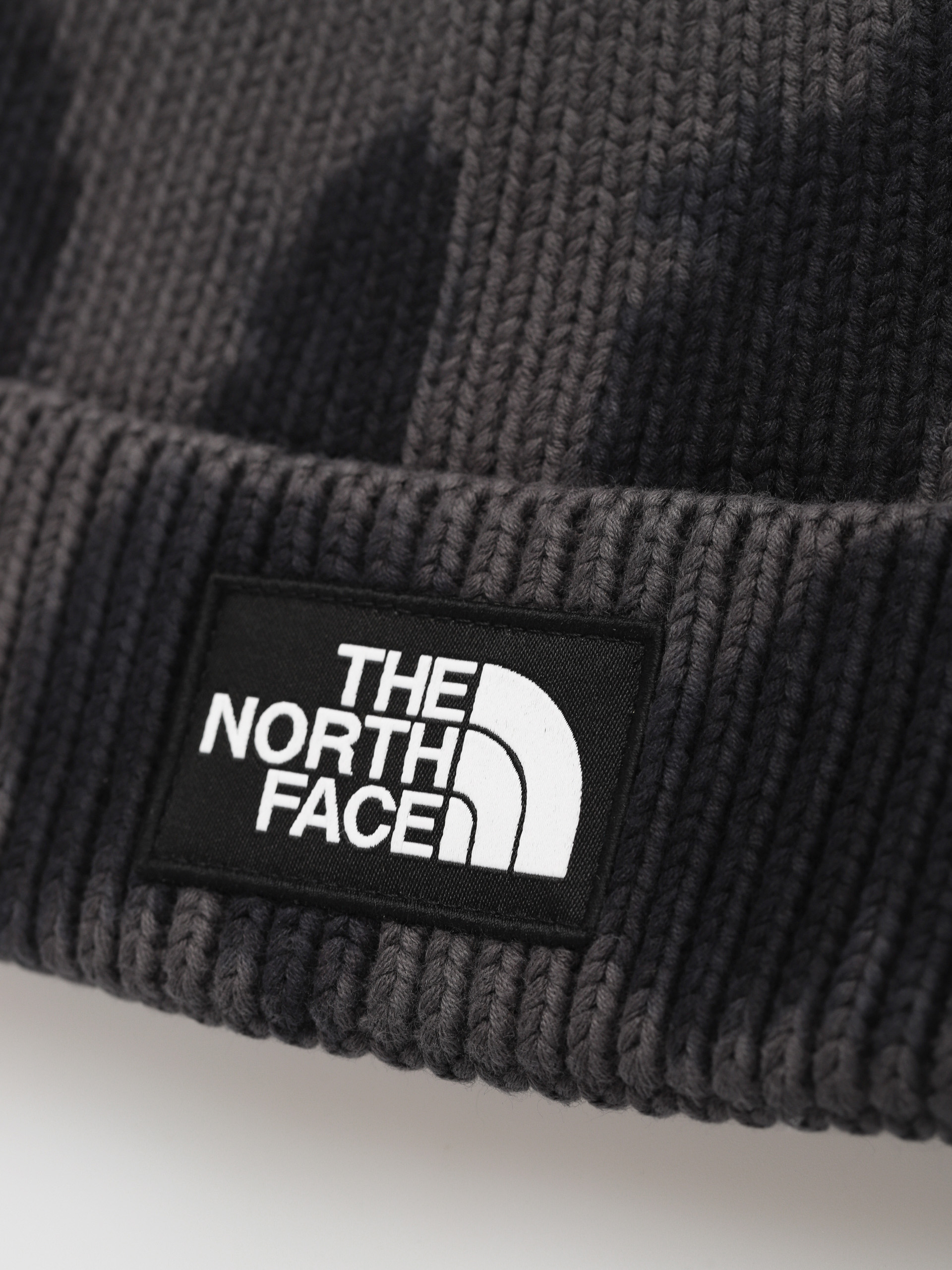 The North Face Tie Dye Logo Box Beanie - black (tnf black)