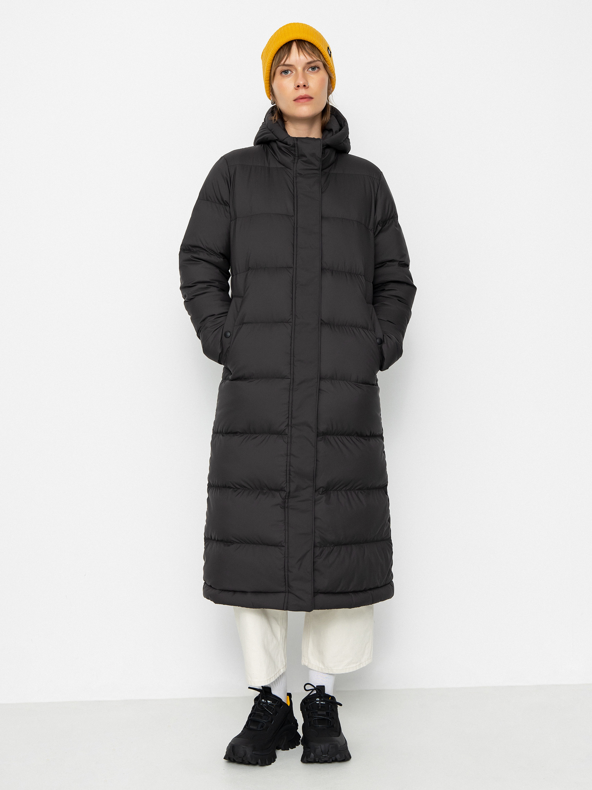 Patagonia Silent Down Long Parka Jacket Wmn - black (black)