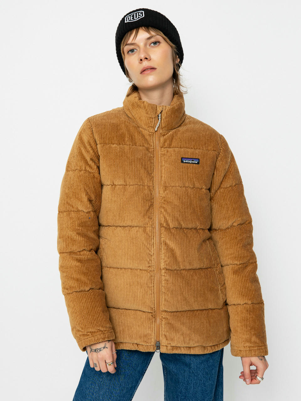 Patagonia Cord Fjord Coat Jacke Wmn (nest brown)