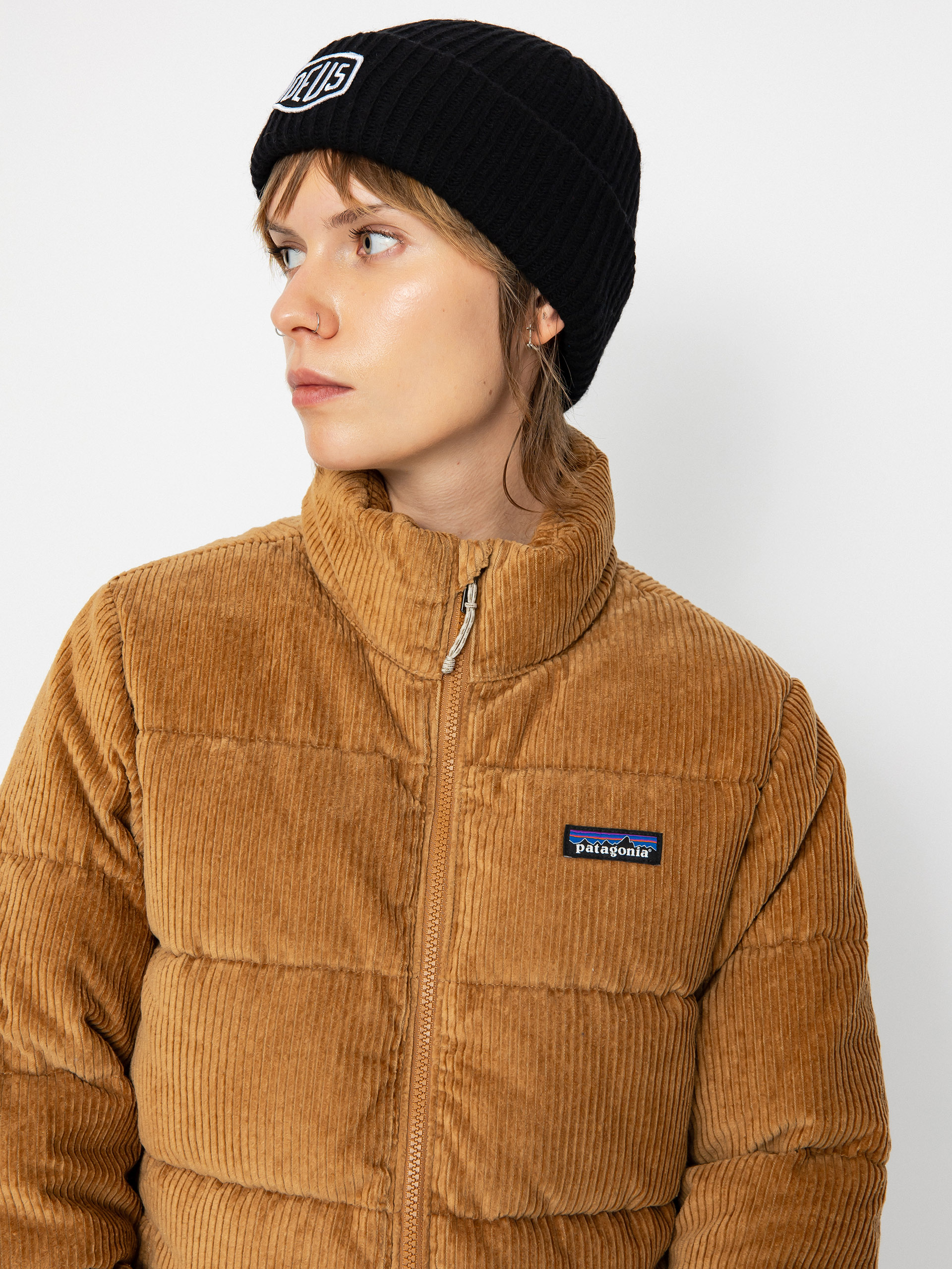 Patagonia Cord Fjord Coat Jacket Wmn (nest brown)
