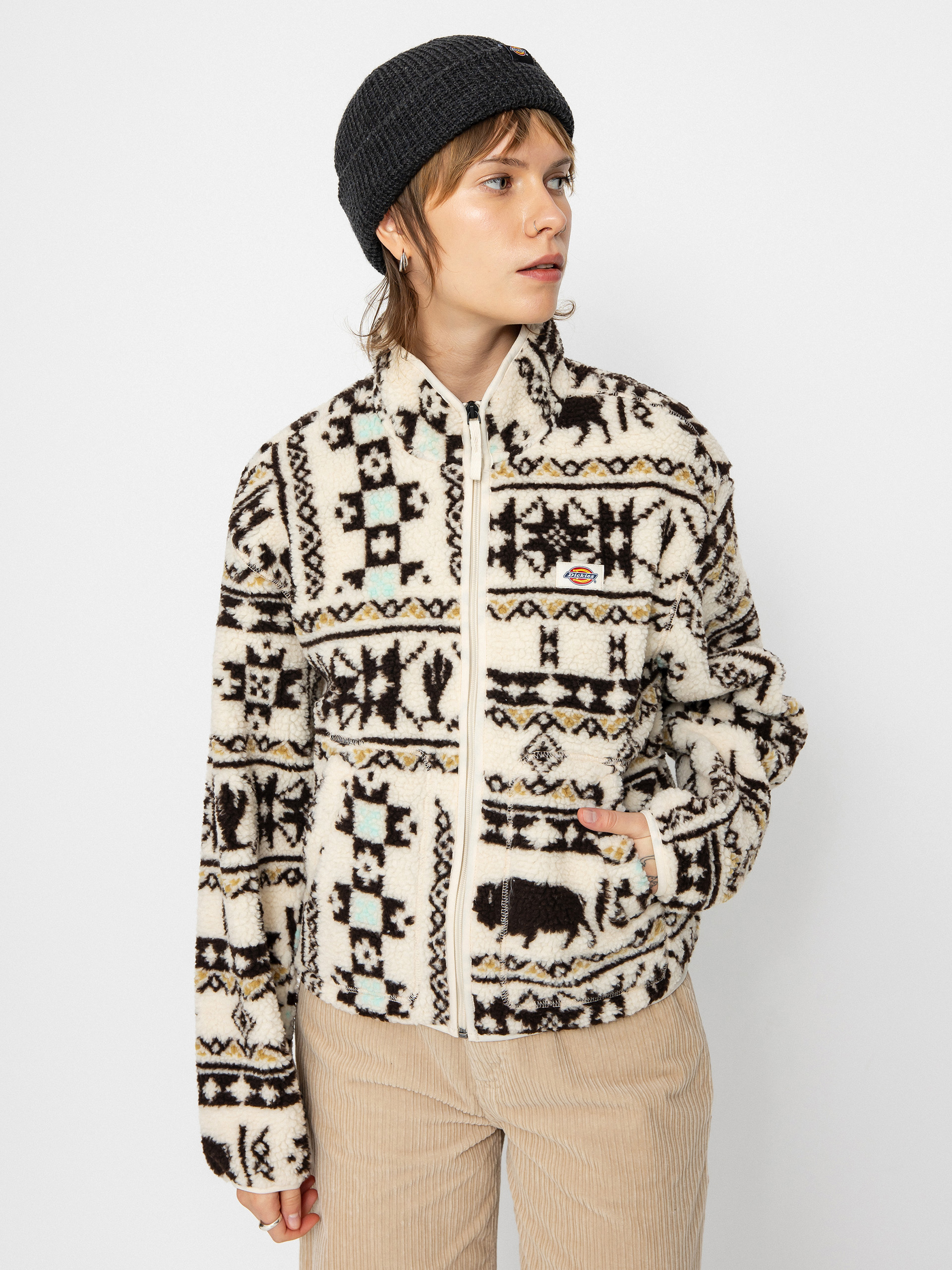 Womens Dickies Hays Fleece (nordic aop lb)