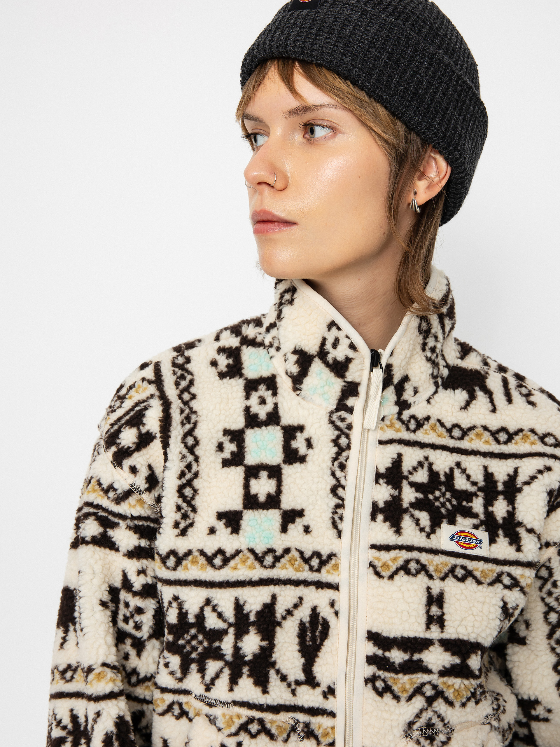 Womens Dickies Hays Fleece (nordic aop lb)