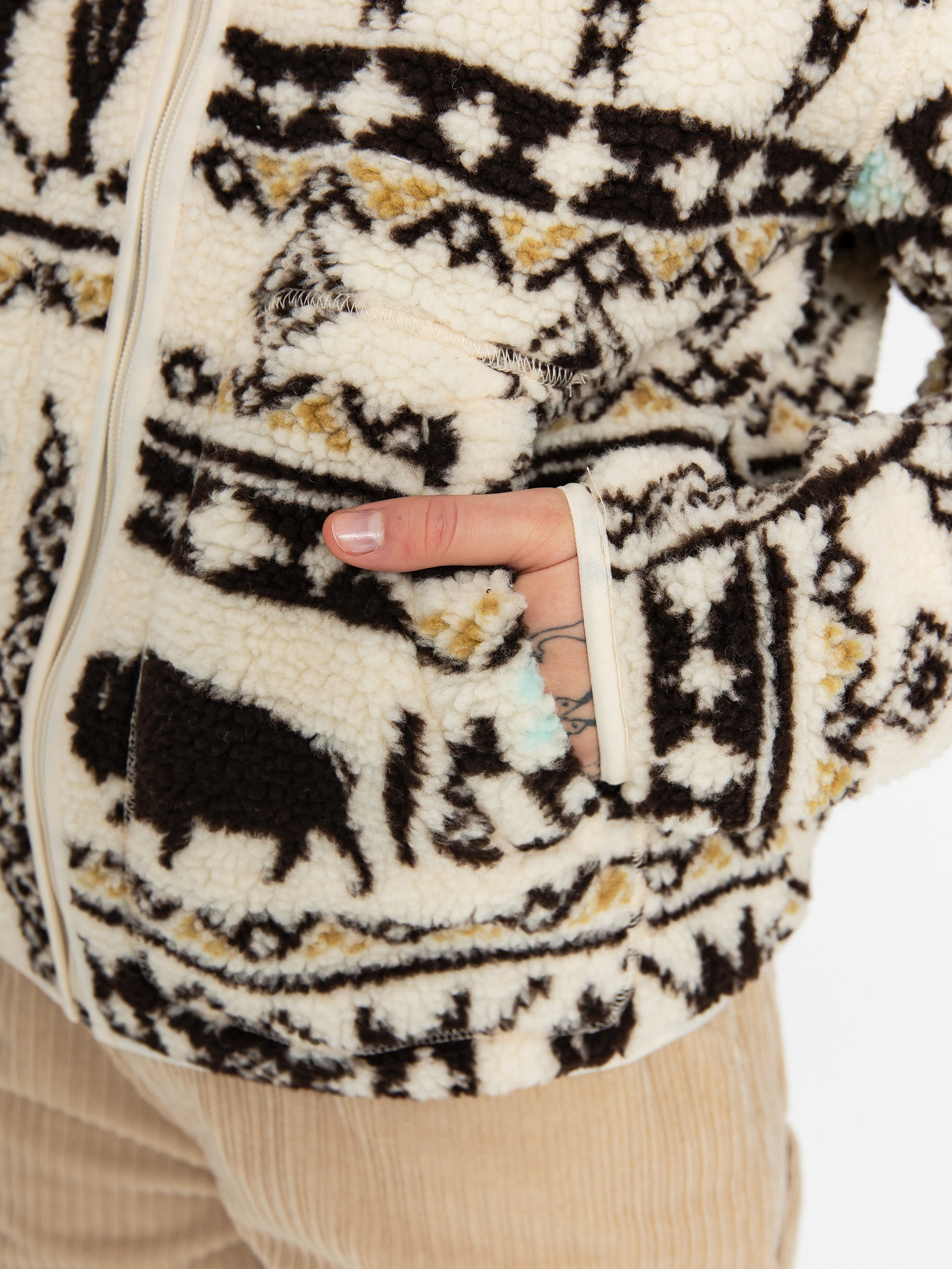 Womens Dickies Hays Fleece (nordic aop lb)