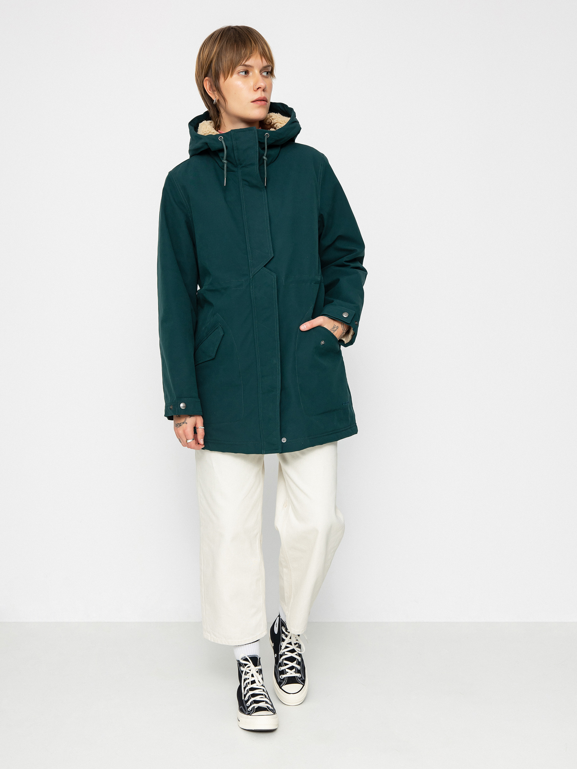 Volcom Less Is More 5K Parka Jacket Wmn (ponderosa pine)