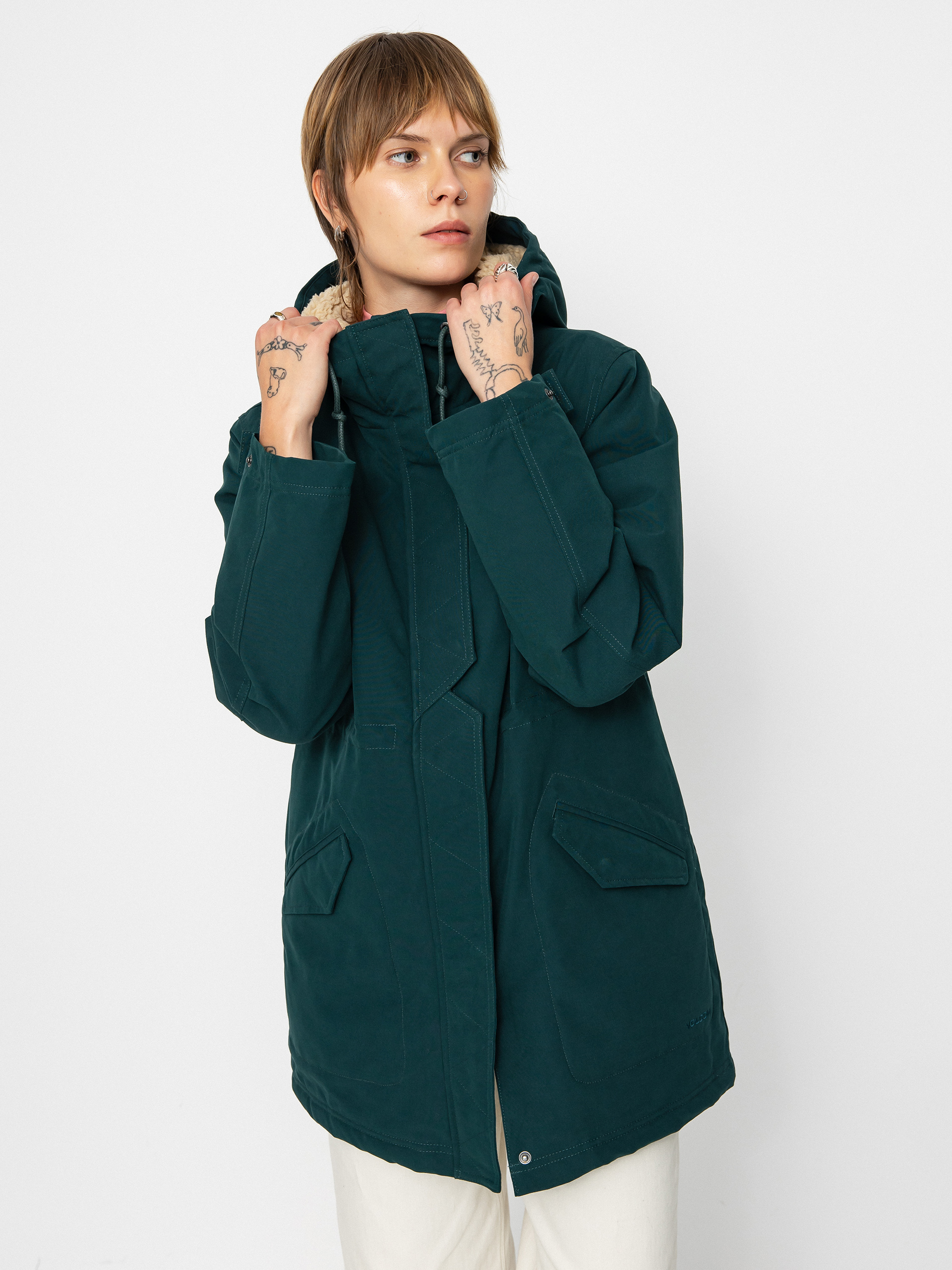 Volcom Less Is More 5K Parka Jacket Wmn (ponderosa pine)