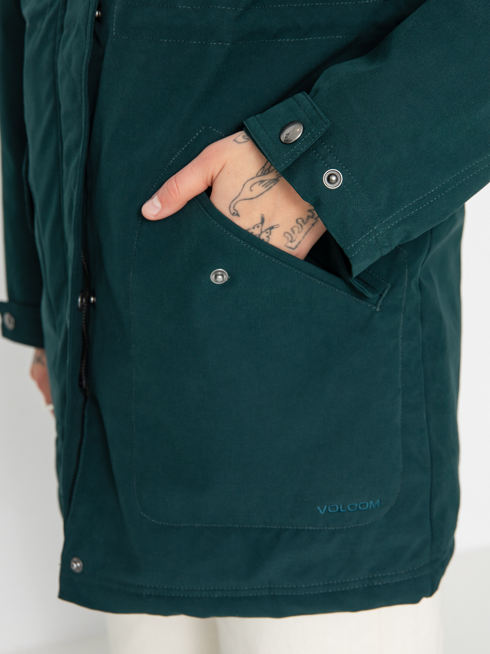 Volcom Less Is More 5K Parka Jacket Wmn (ponderosa pine)