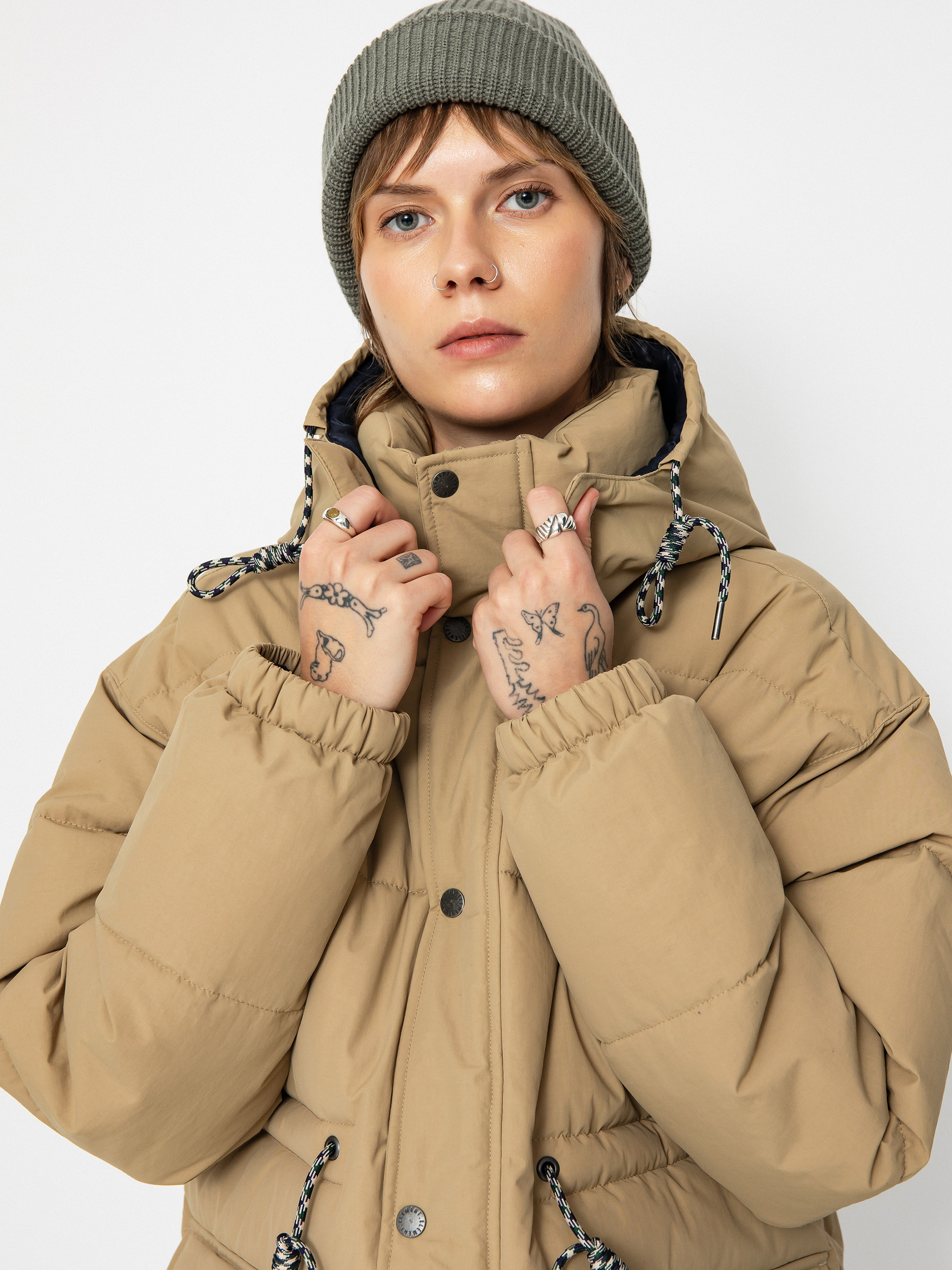 Element Big Trekka Jacke Wmn (khaki)