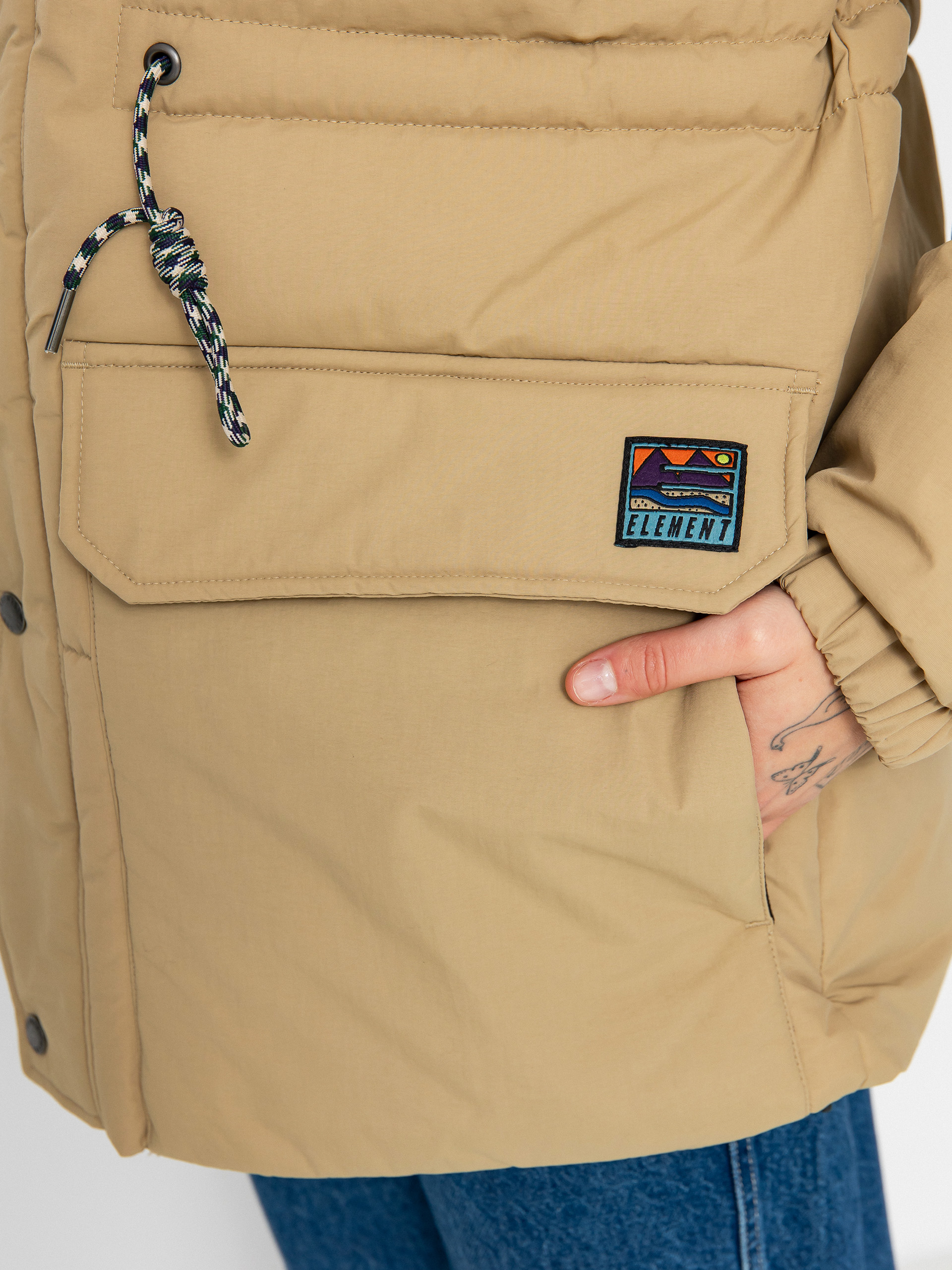 Element Big Trekka Jacke Wmn (khaki)