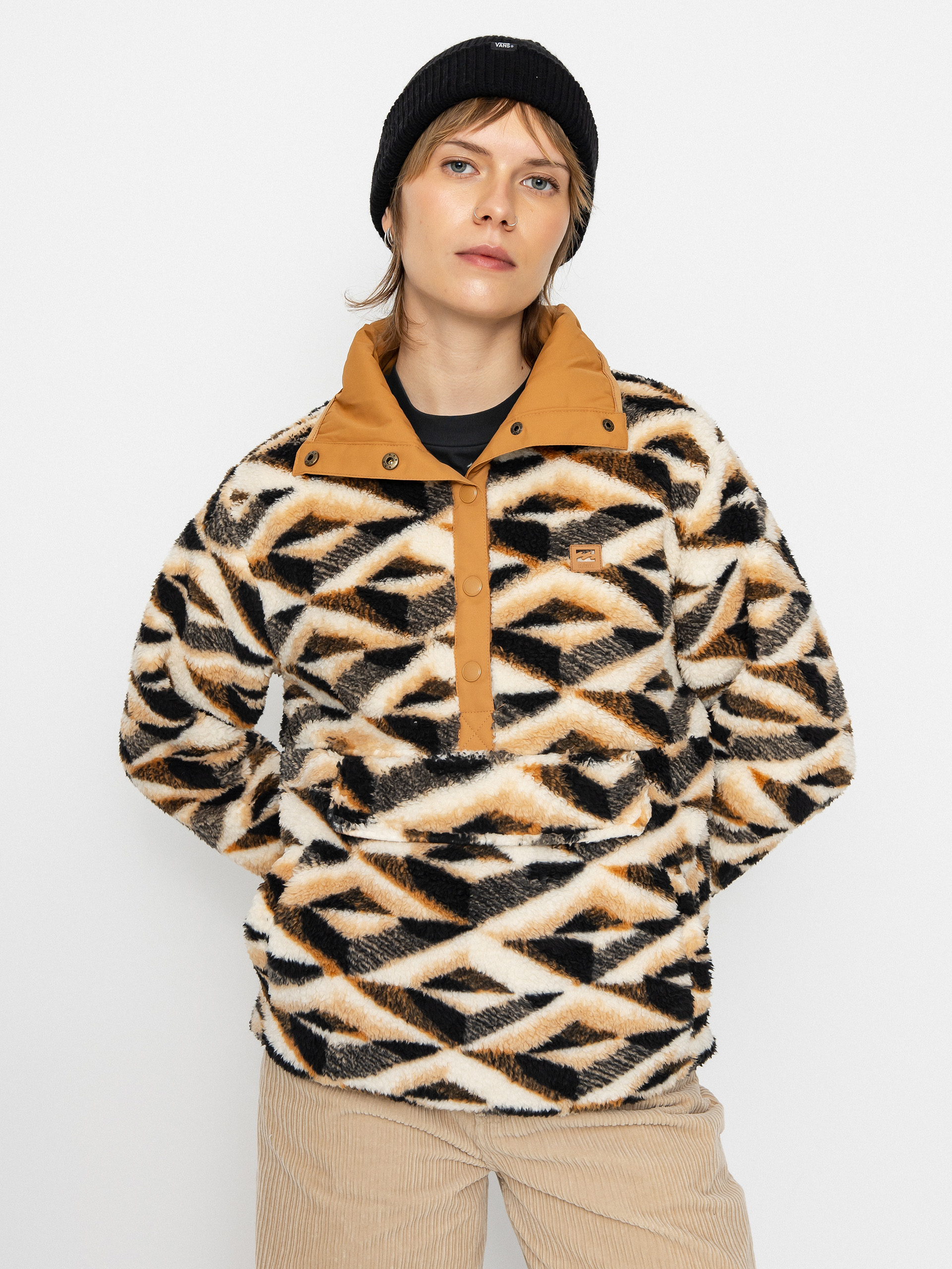 Billabong Switchback Pullover Fleecejacke Wmn (caramel)