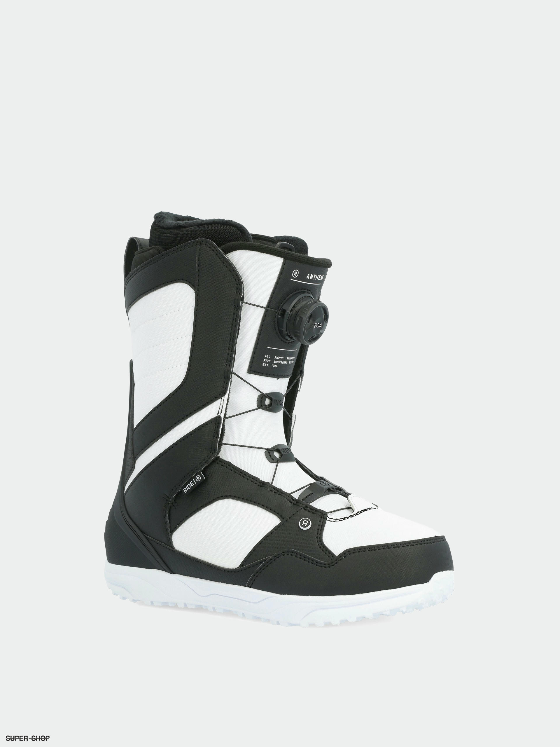 Mens white snowboard boots best sale