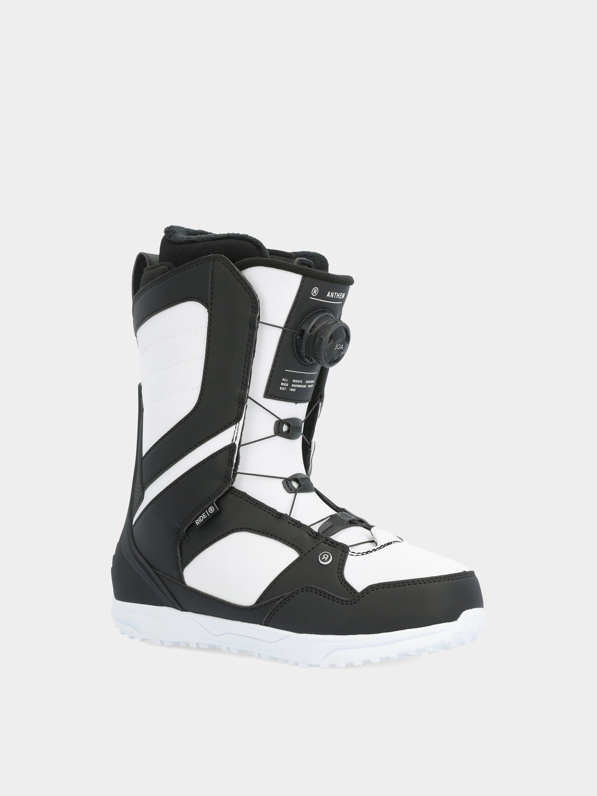 Mens Ride Anthem Snowboard boots (white)