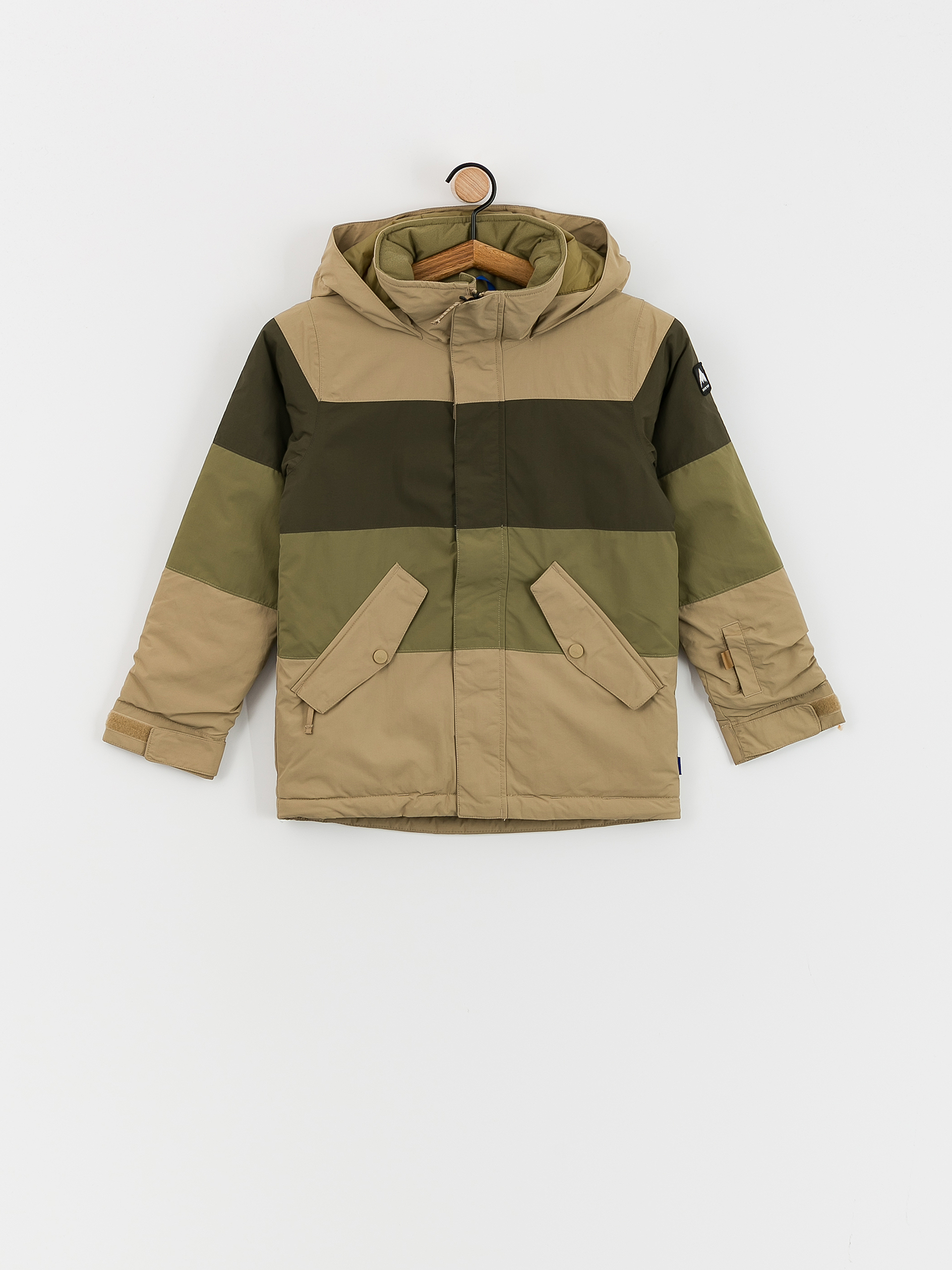 Burton Symbol JR Snowboardjacke (kelp/forest night/martini olive)