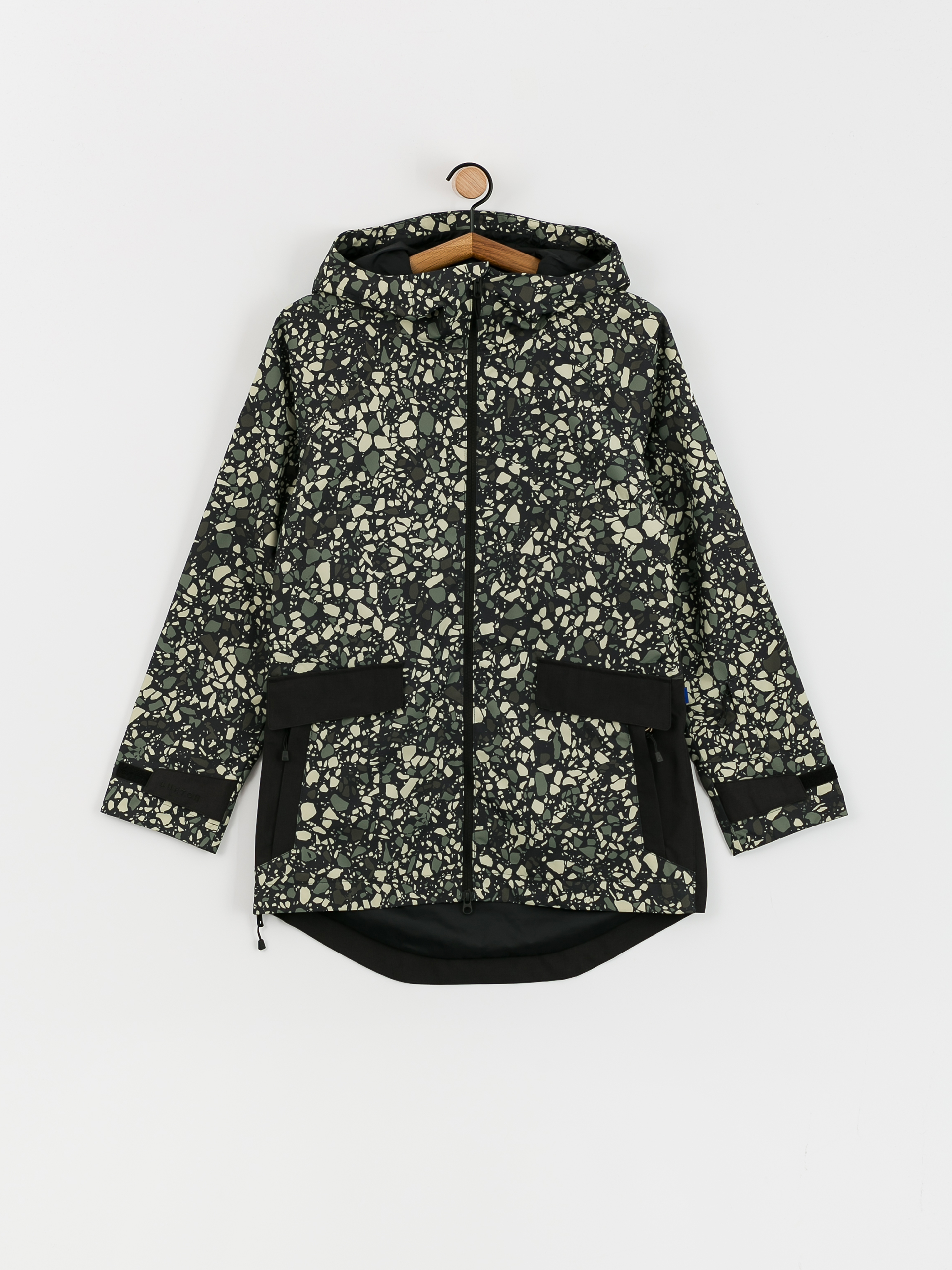 Damen Burton Lalik Snowboardjacke (sediment/true black)