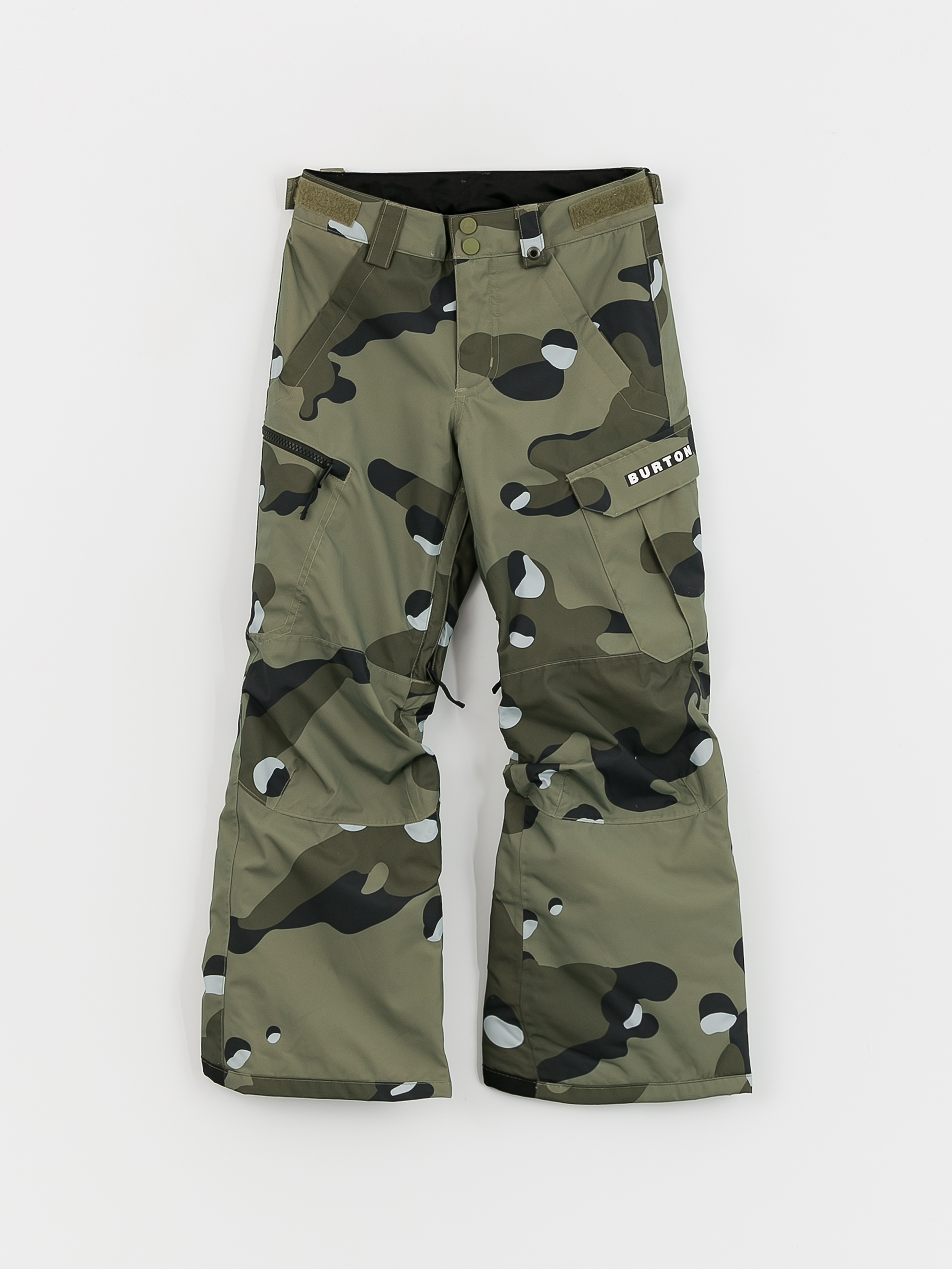Burton Exile Cargo JR Snowboard pants (forest moss cookie camo)