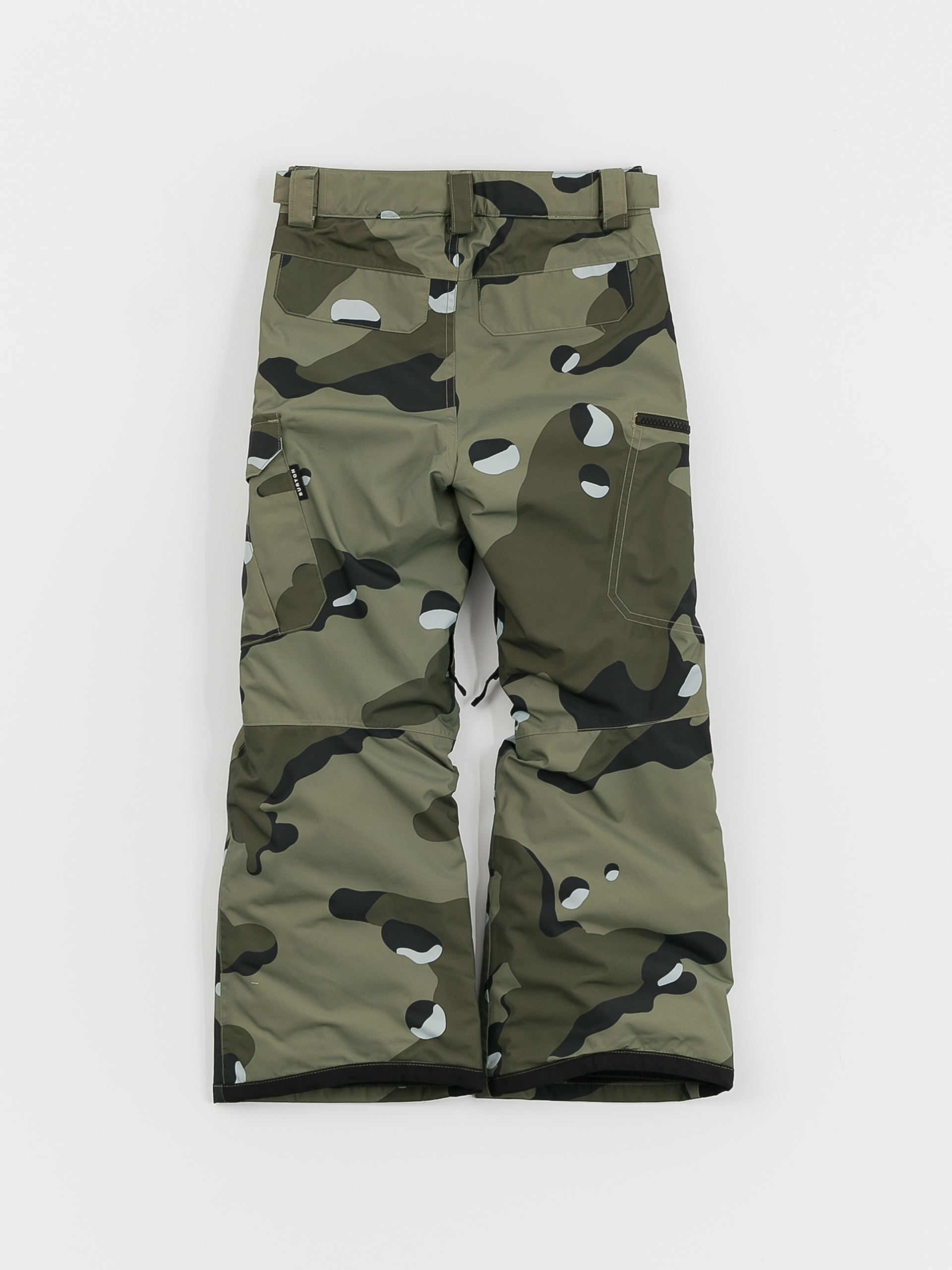 Burton Exile Cargo JR Snowboard pants (forest moss cookie camo)
