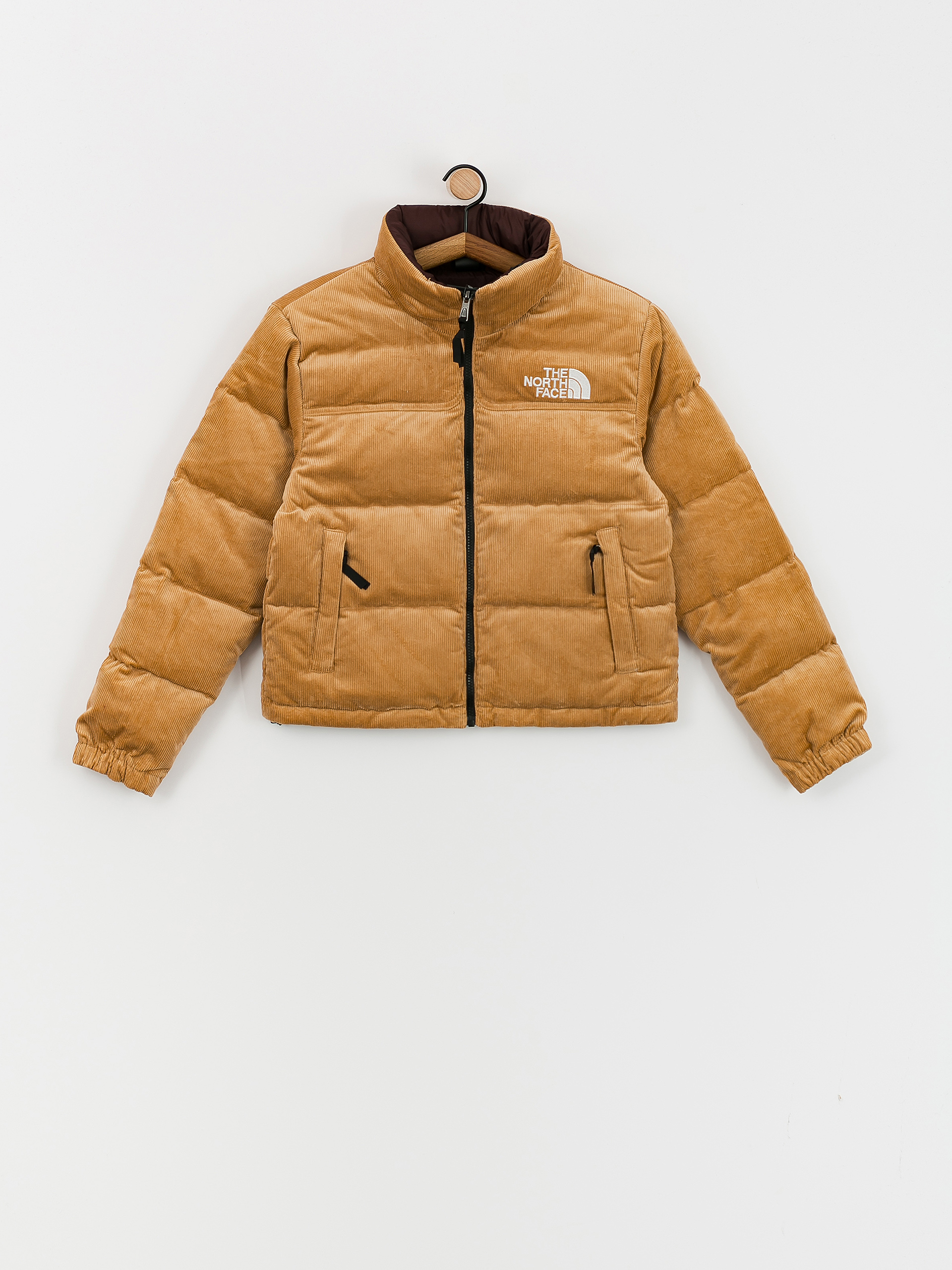 The North Face 92 Reversible Nuptse Jacke Wmn (almond butter/coalbrown)