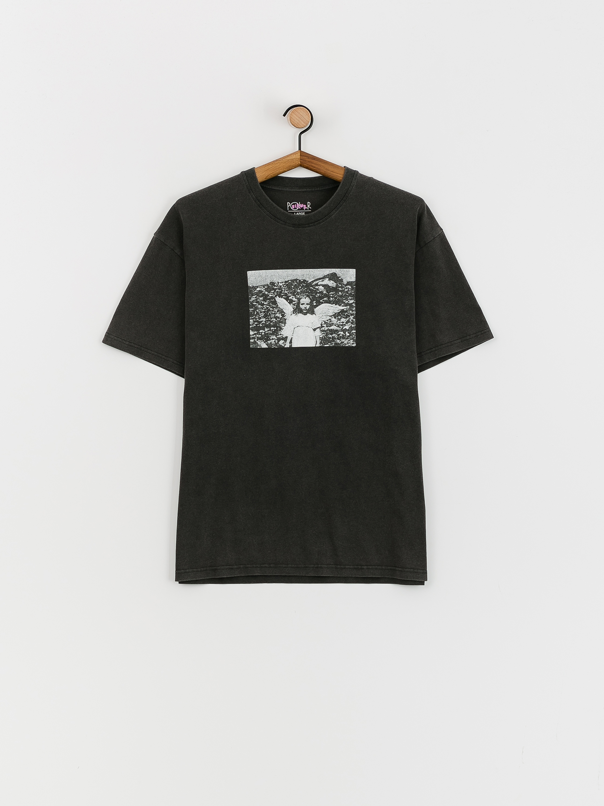 Polar Skate Angel T-shirt (silver black)