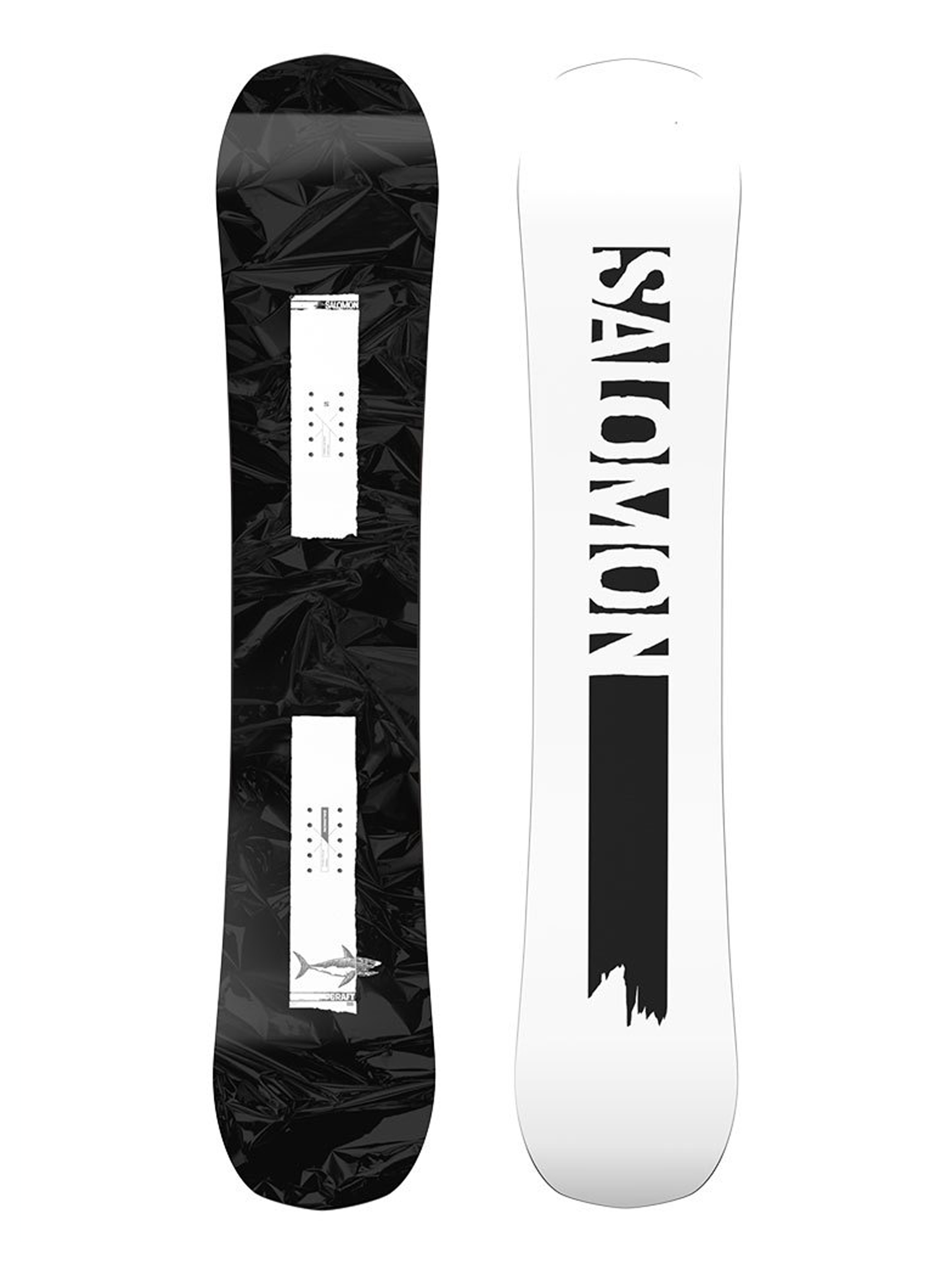 Mens Salomon Craft Snowboard (white/black)