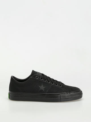 Converse X Sean Greene One Star Pro Shoes (black/black/sap green)