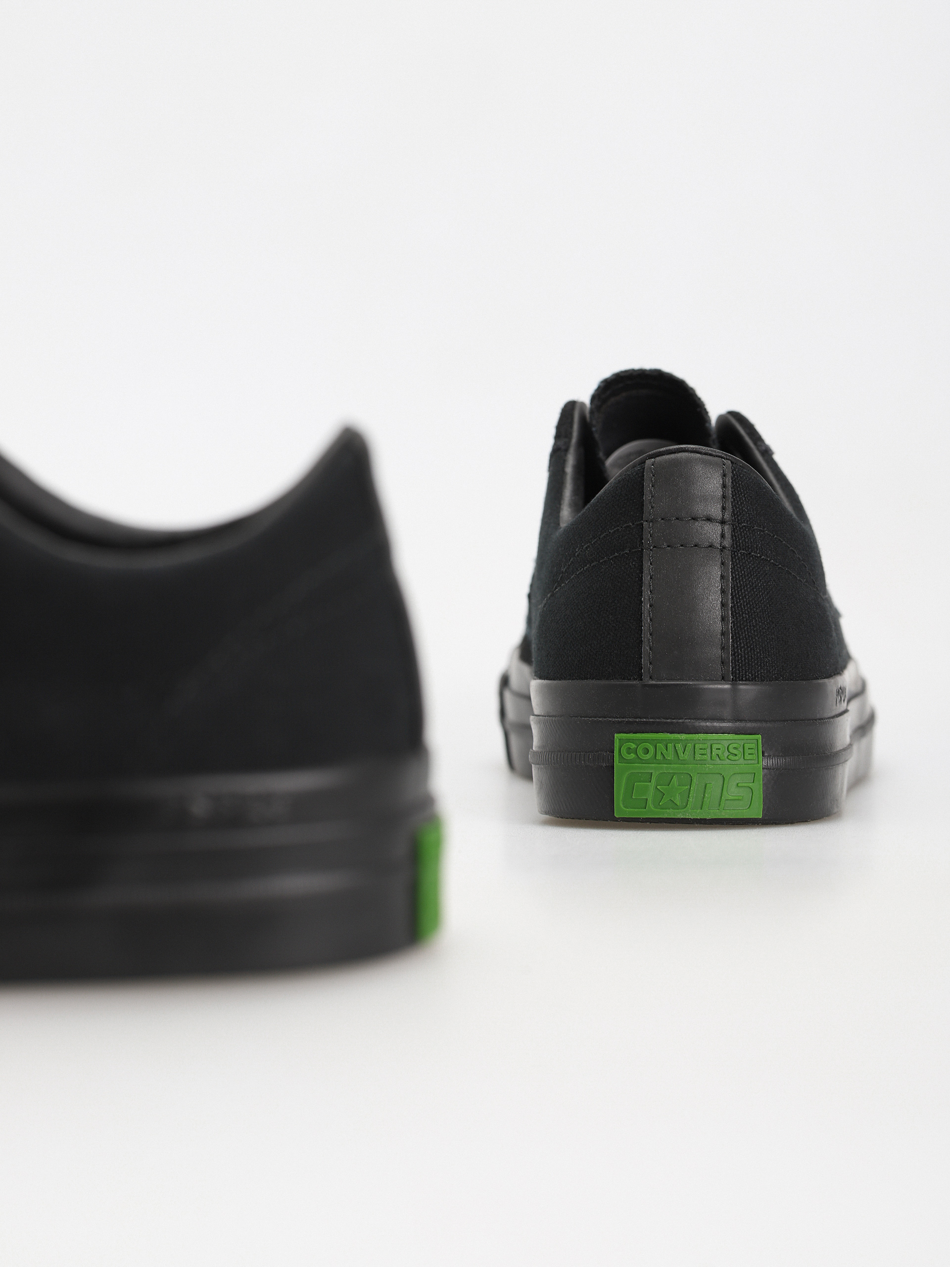 Converse X Sean Greene One Star Pro Shoes (black/black/sap green)