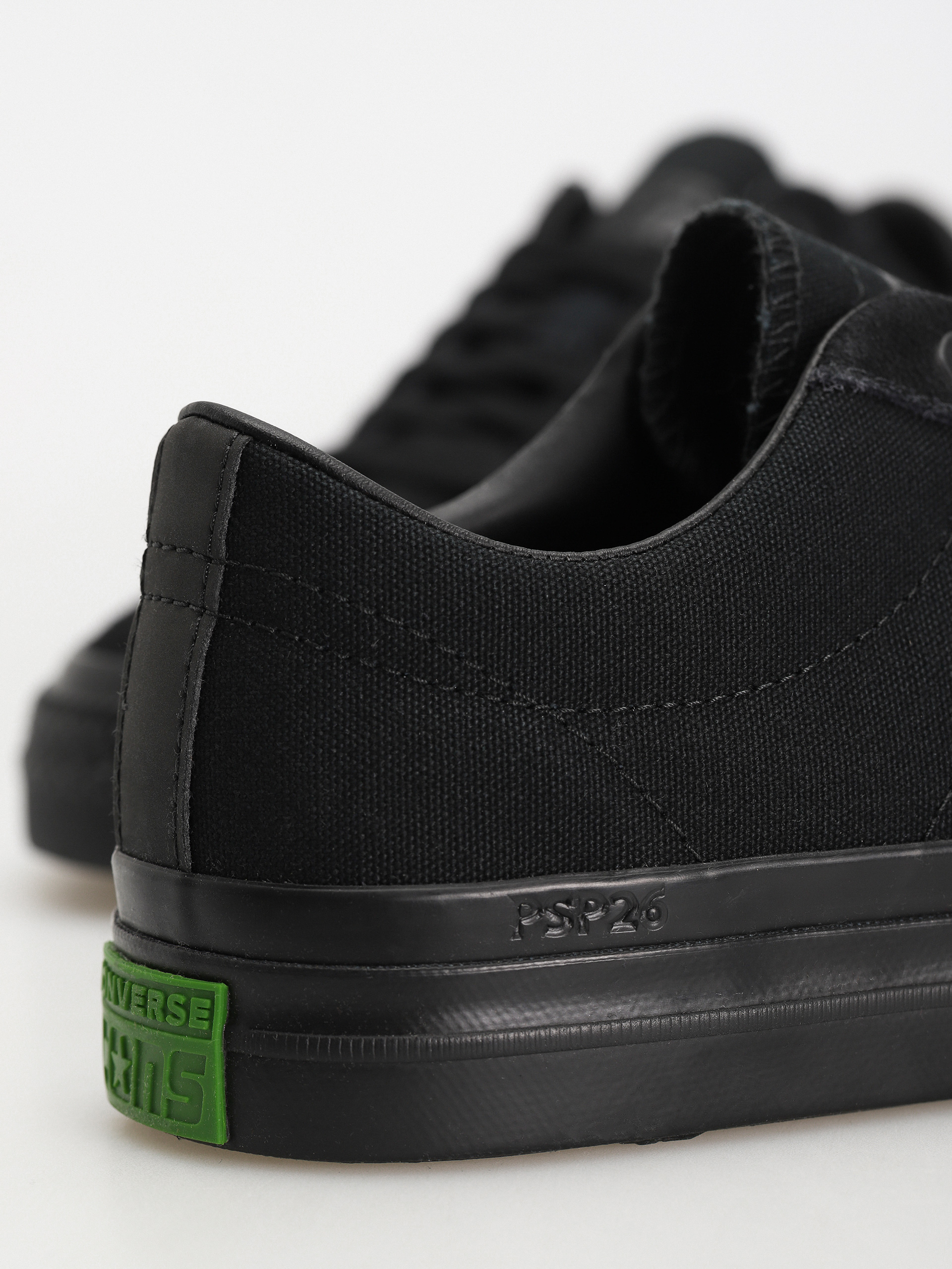 Converse X Sean Greene One Star Pro Shoes (black/black/sap green)