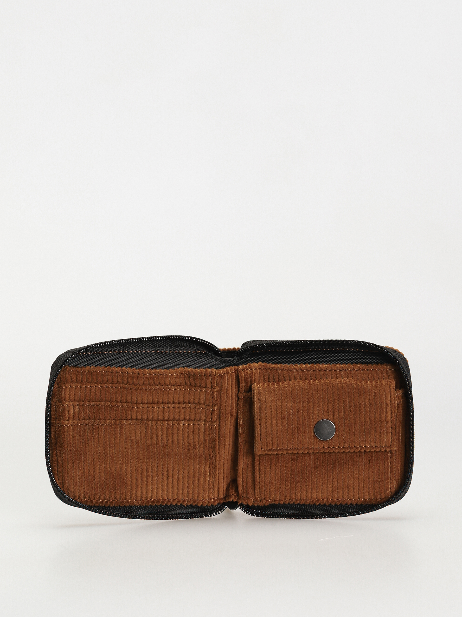 Carhartt WIP Flint Zip Wallet (deep h brown)