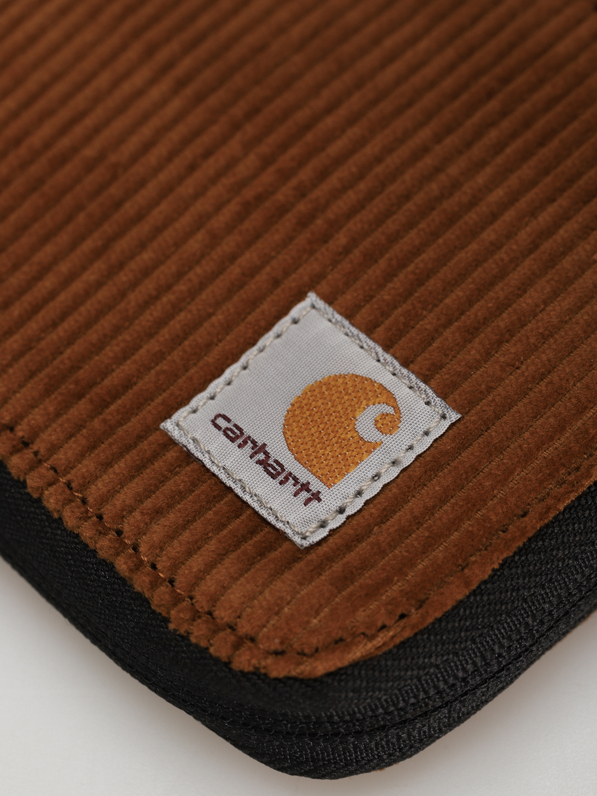 Carhartt WIP Flint Zip Wallet (deep h brown)