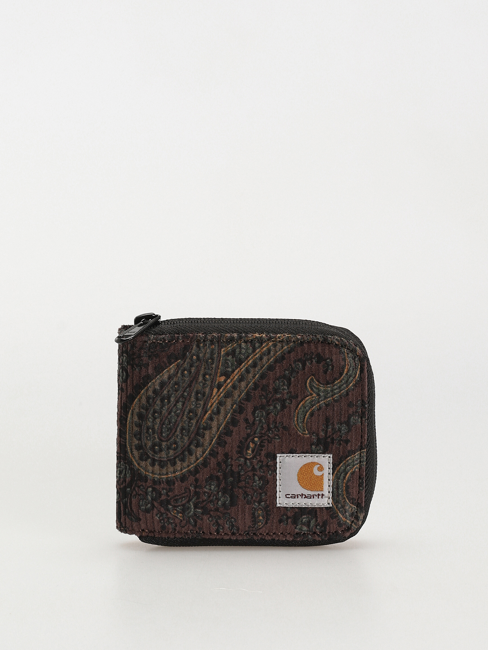 Carhartt WIP Flint Zip Wallet (paisley print buckeye)