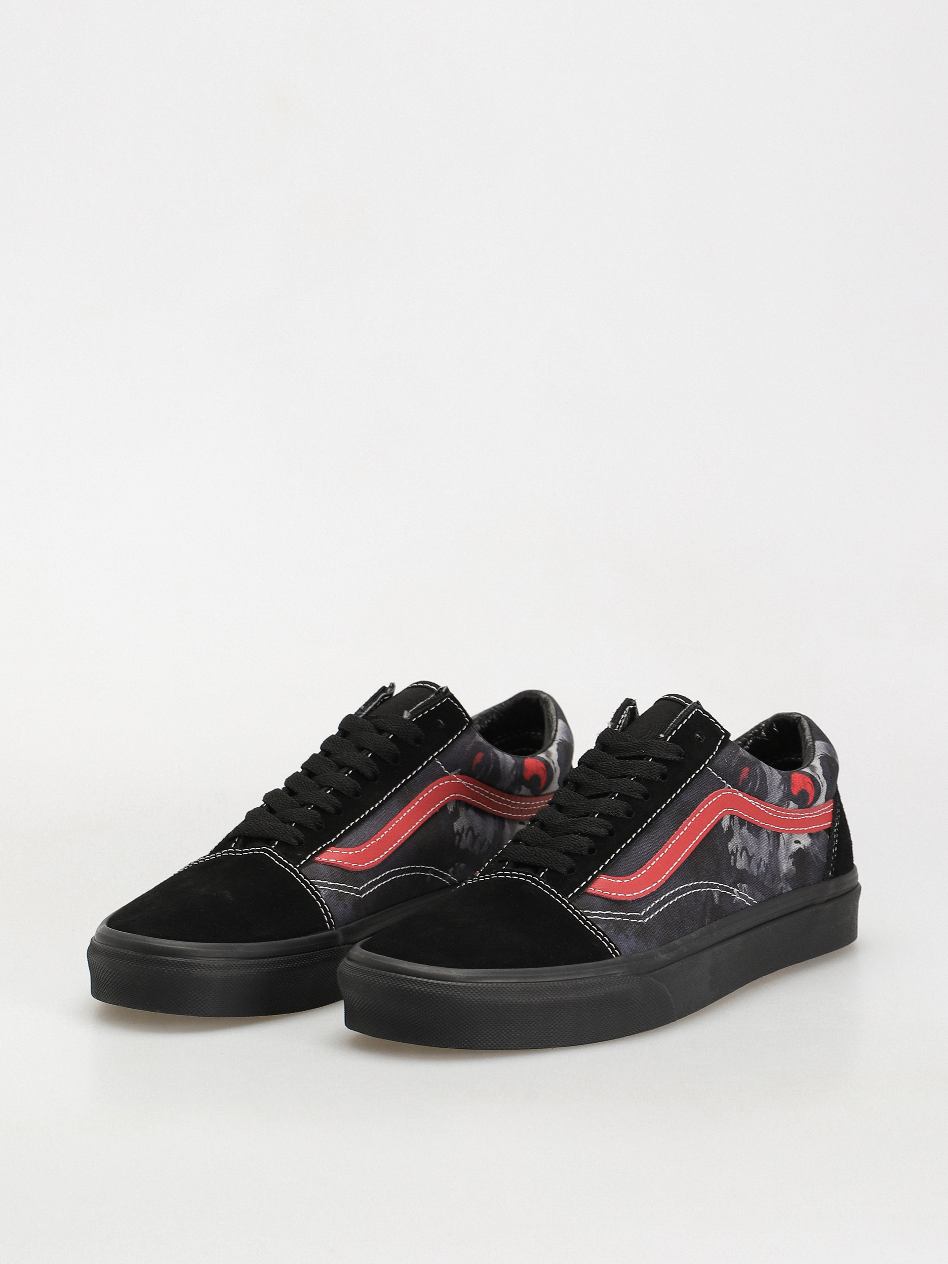 Vans Old Skool Shoes (midnight shift black/black)