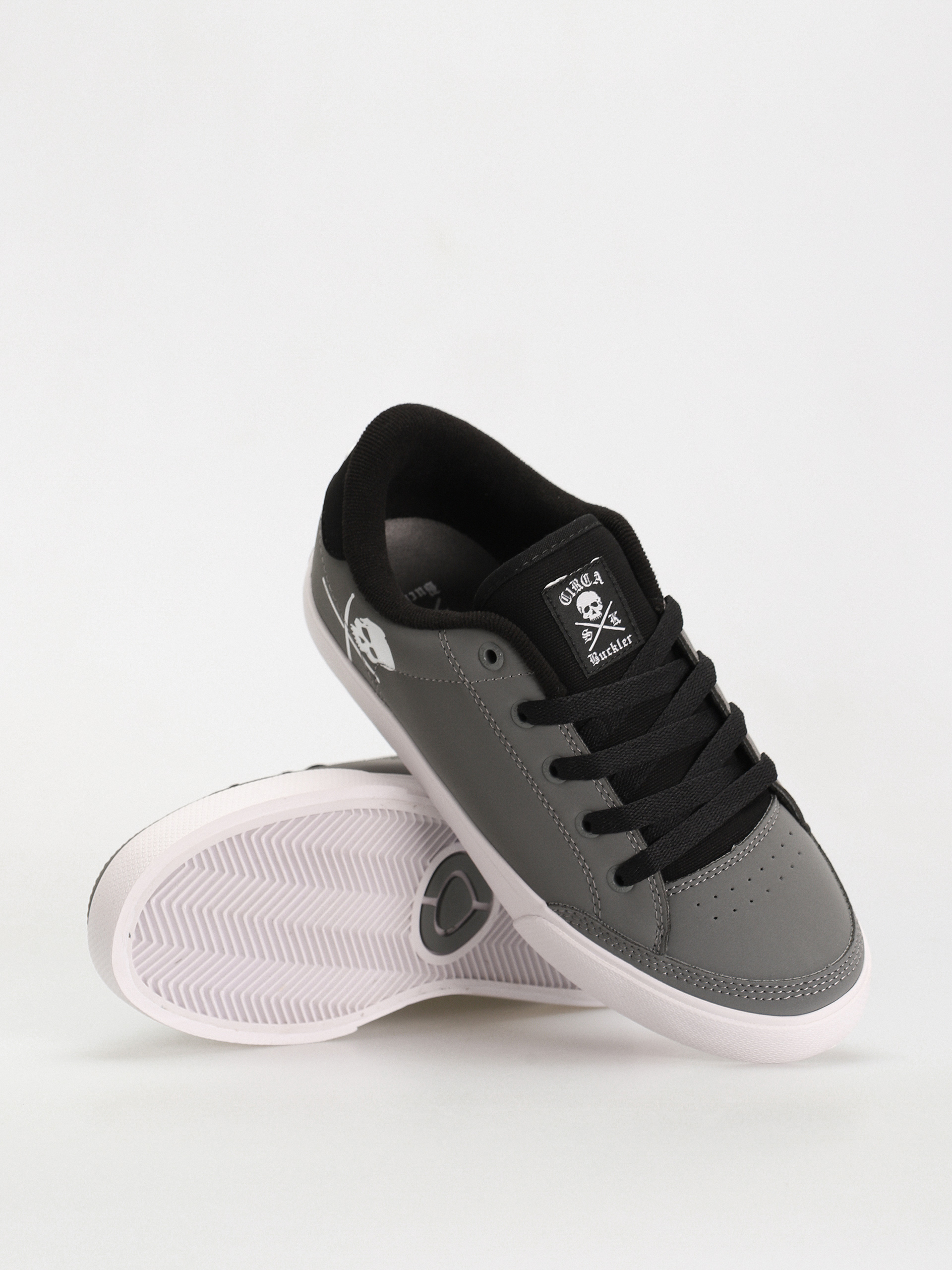 Circa Buckler Sk Schuhe (charcoal grey/black/white)