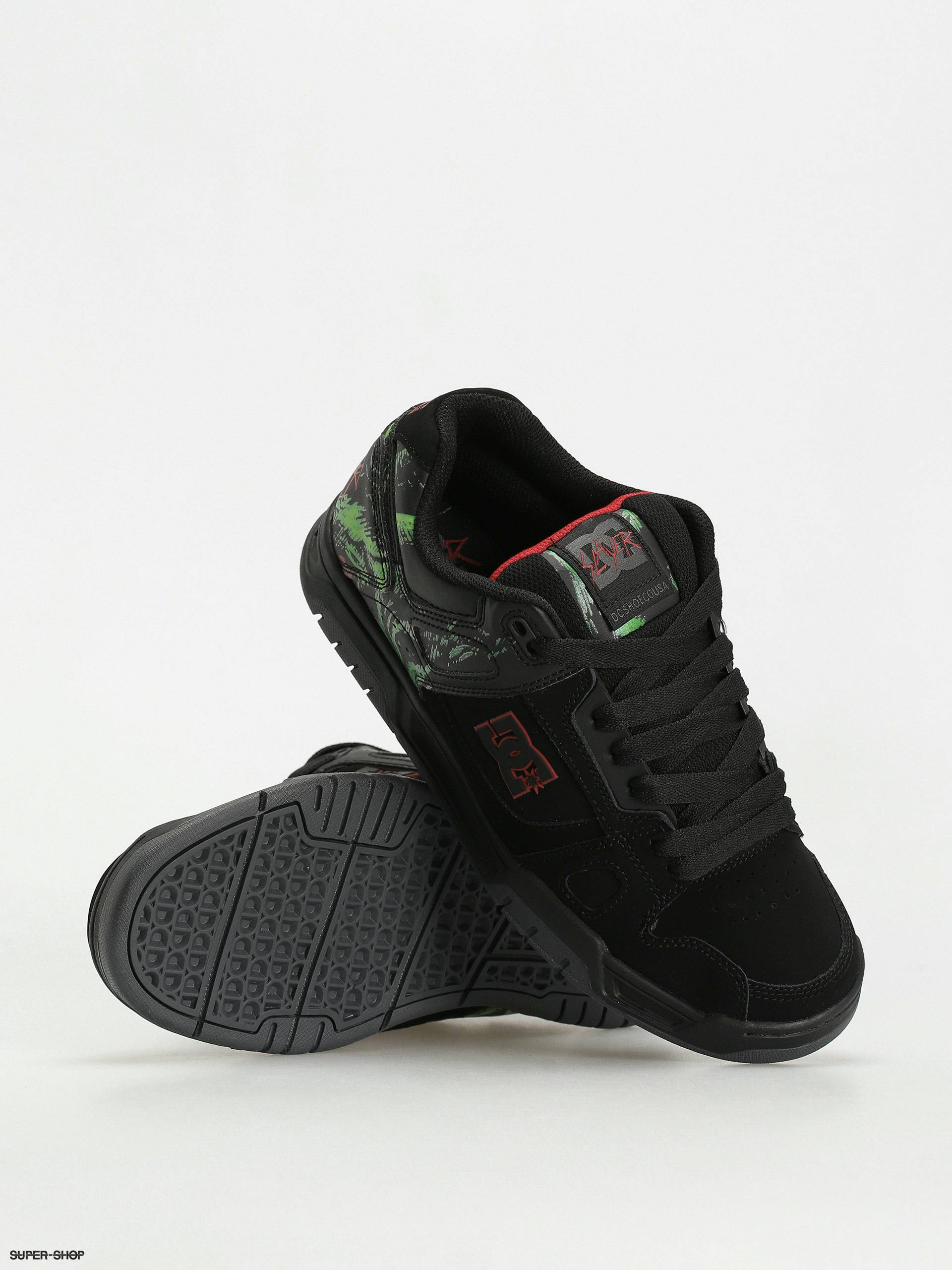 DC X Slayer Stag Shoes (black/green/black)