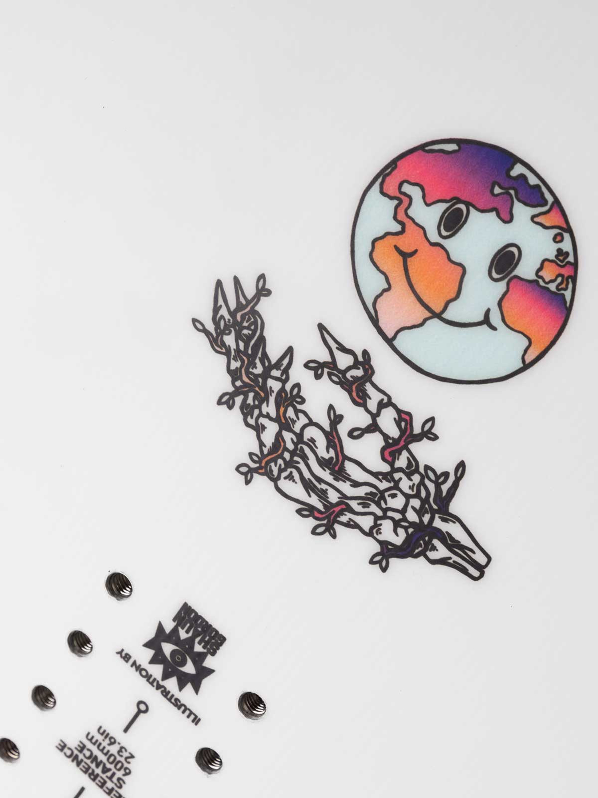 Mens Jones Snowboards Tweaker Snowboard (black/white)