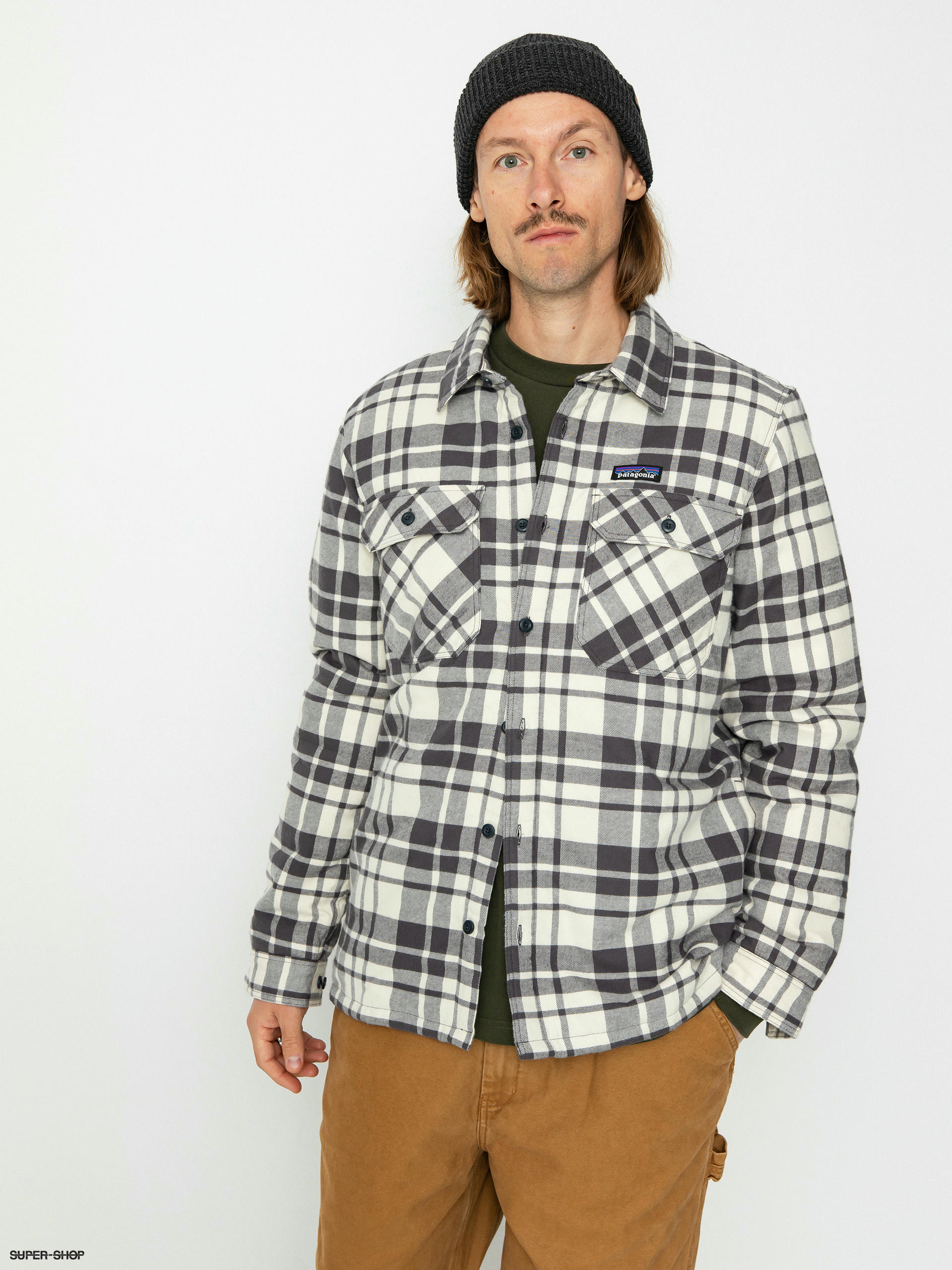 Patagonia men's insulated fjord best sale flannel jacke