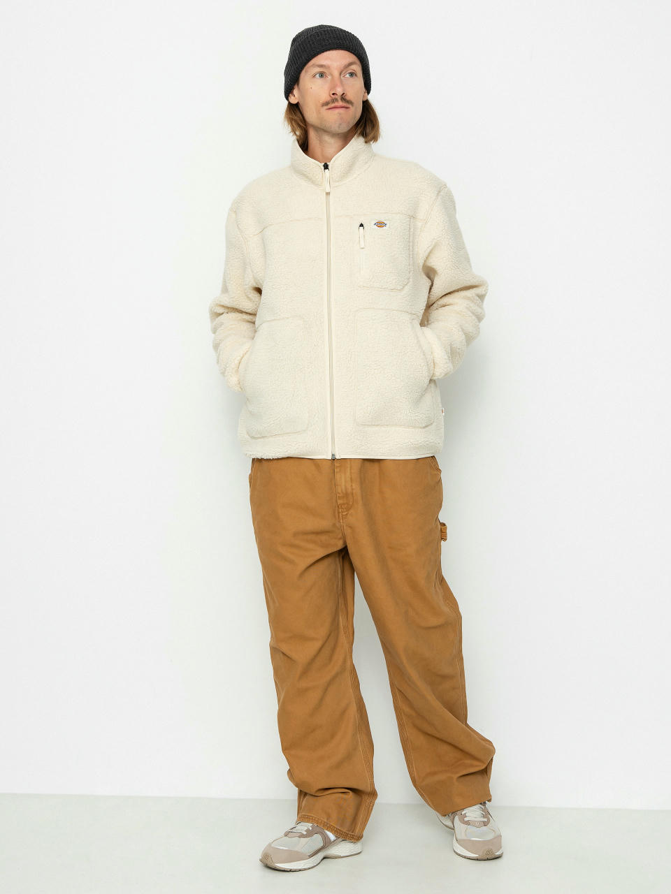 Dickies Mount Hope Fleece jacke (whitecap gray)