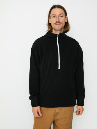 Volcom Polar Mock 1/2 Zip Sweatshirt (black)