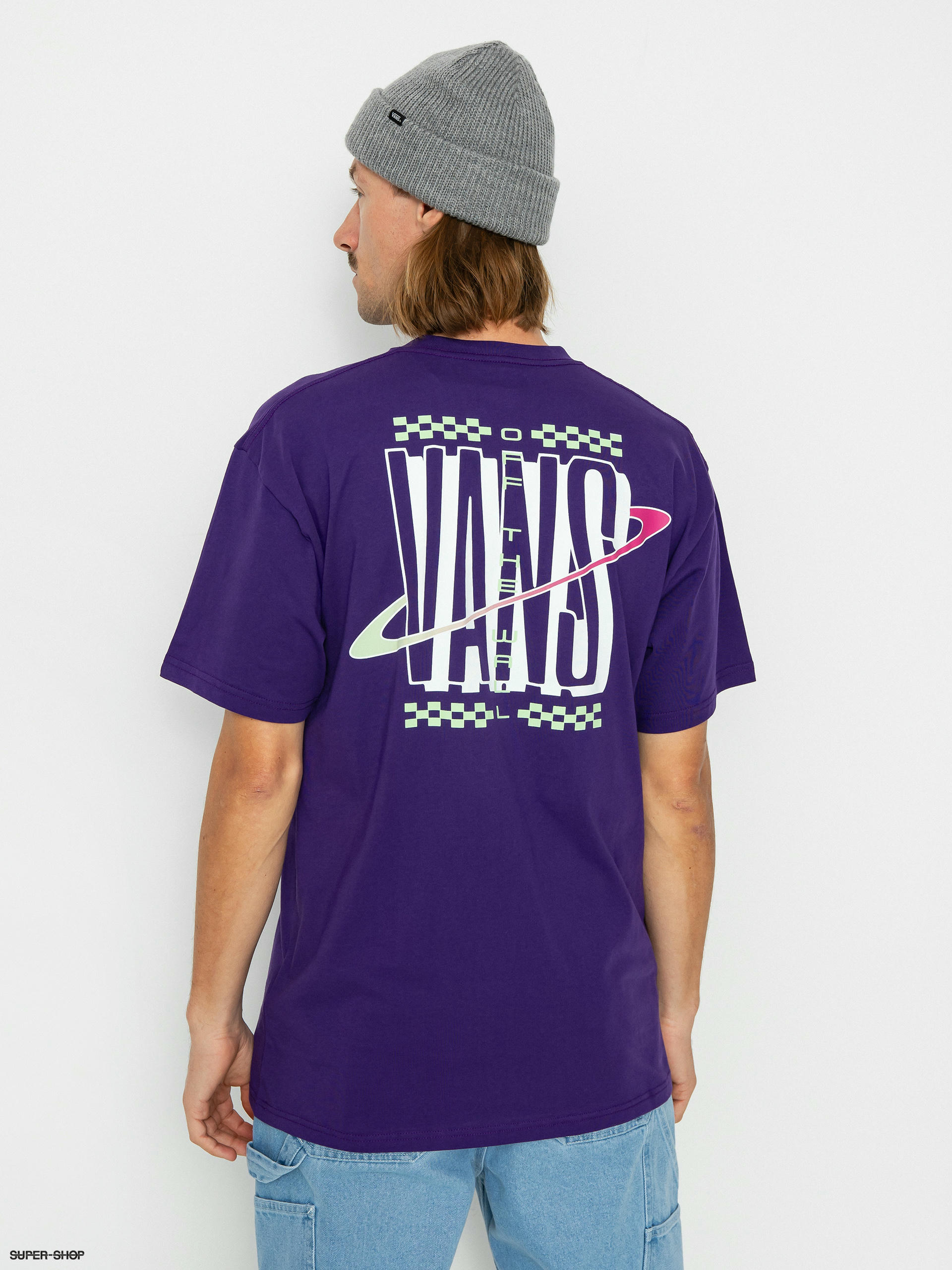 Purple vans hot sale shirt