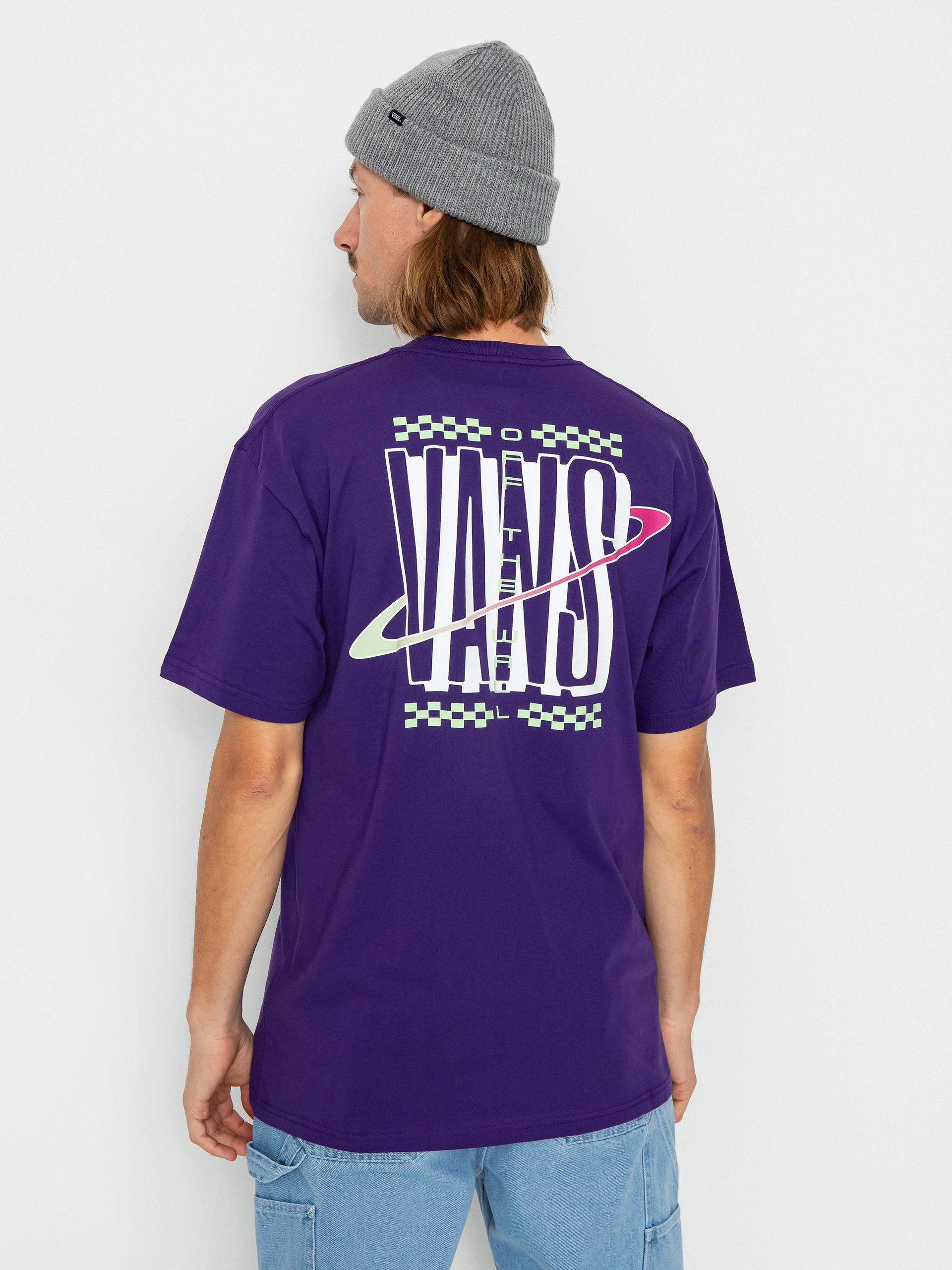 Vans Ringed Logo T-Shirt (violet indigo)