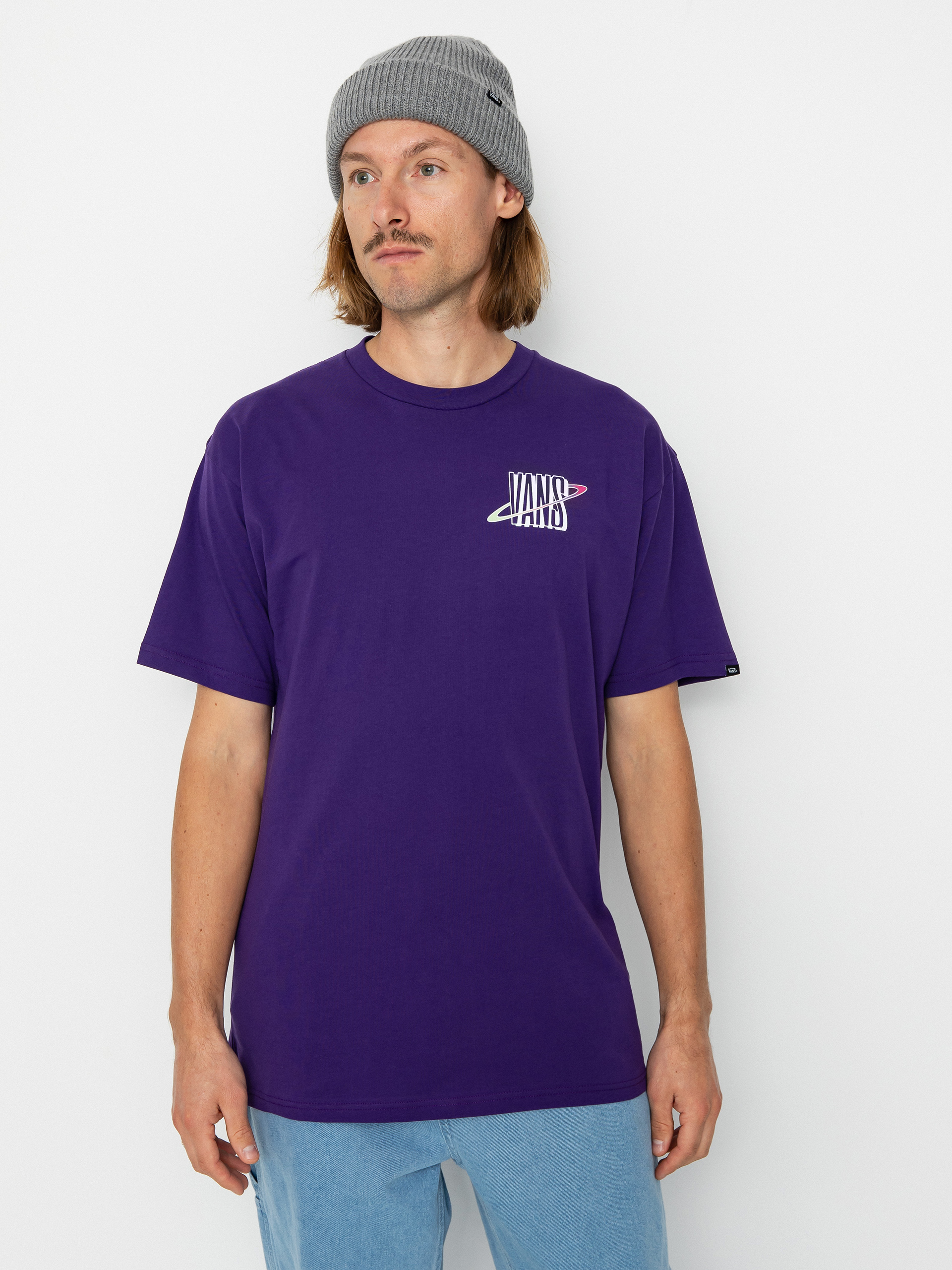 Vans Ringed Logo T-Shirt (violet indigo)